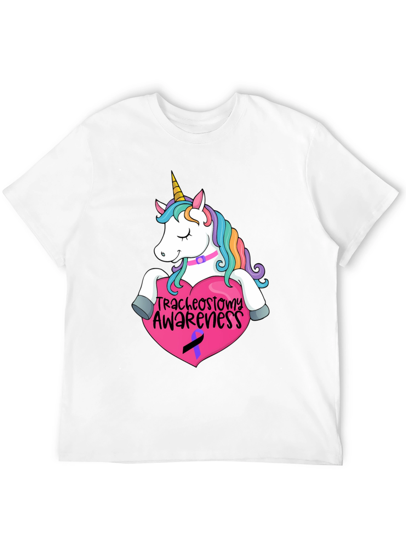 Unicorn Tracheostomy Awareness T-Shirt