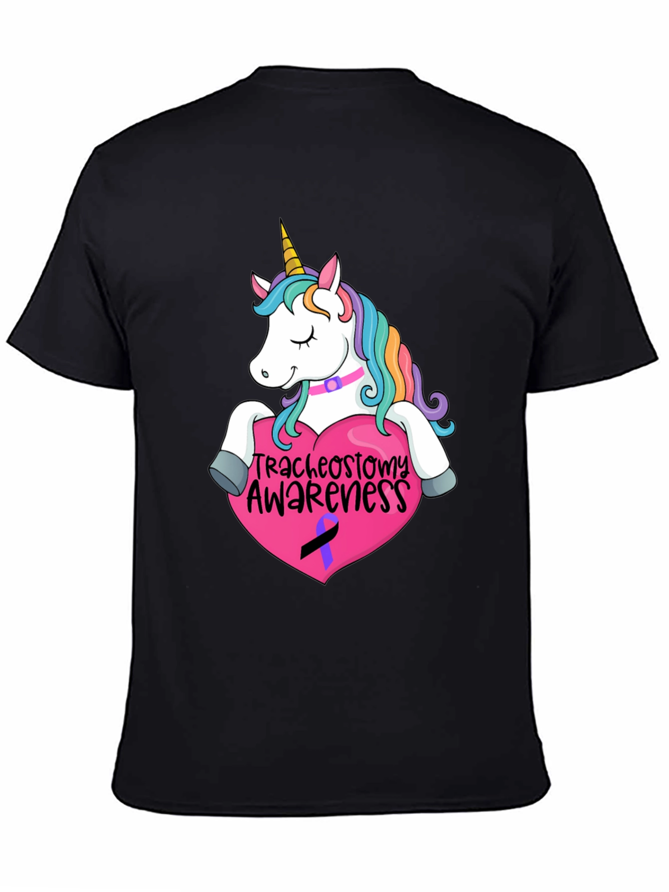 Unicorn Tracheostomy Awareness T-Shirt