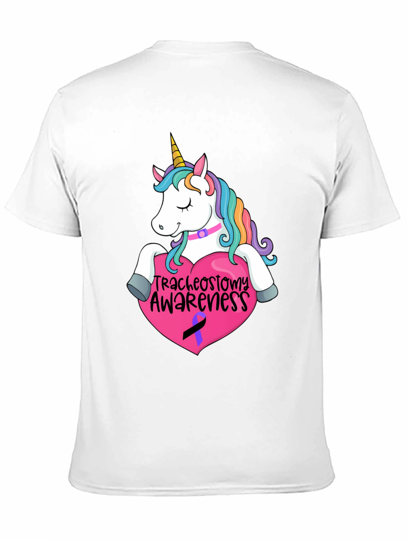 Unicorn Tracheostomy Awareness T-Shirt