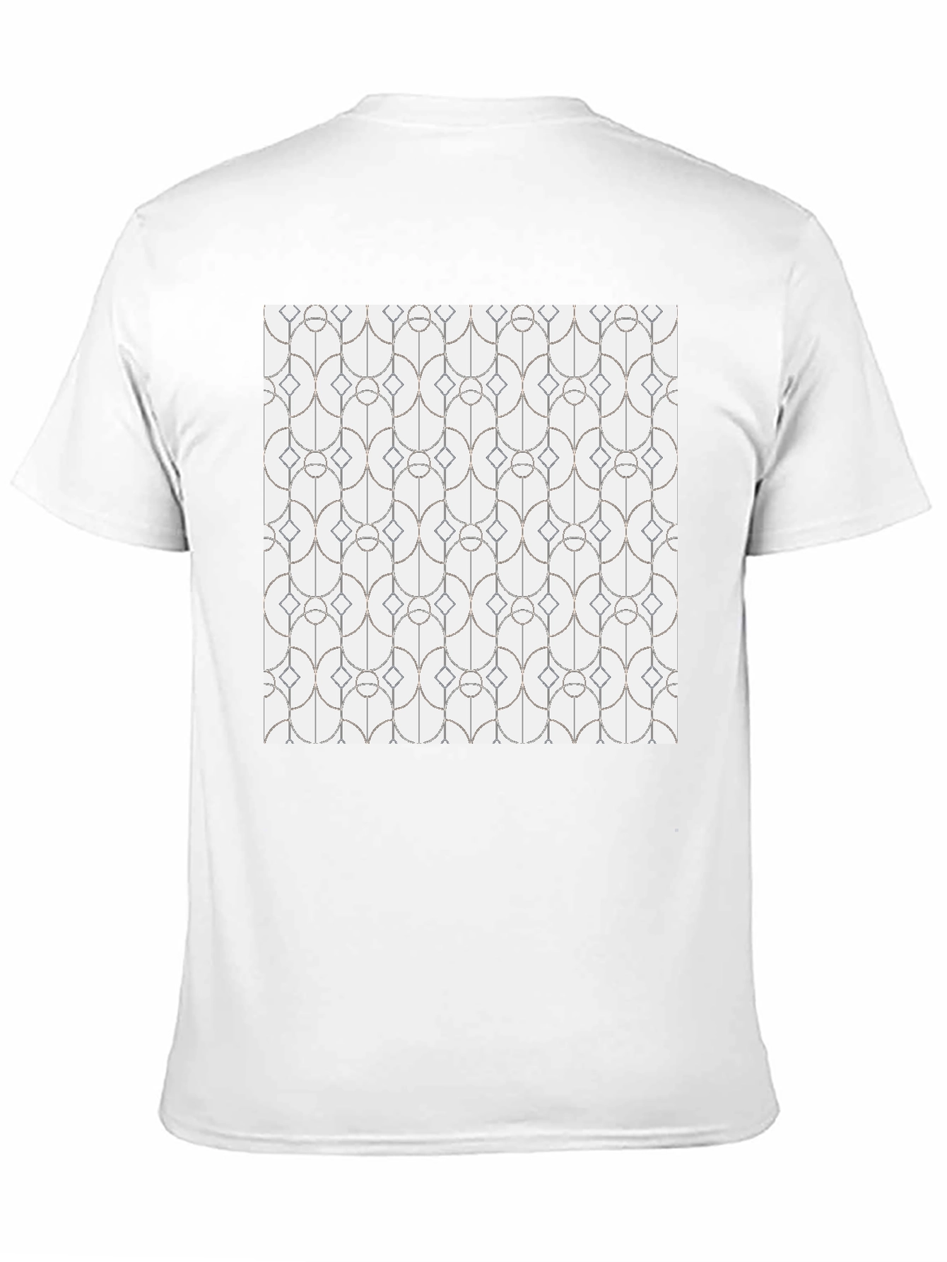 Geometric Pattern Tee - Modern Style