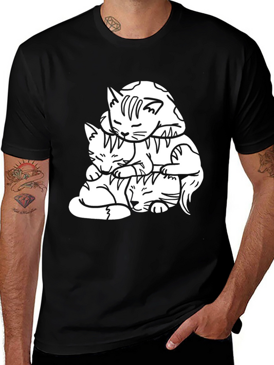Cute Cats Graphic T-Shirt