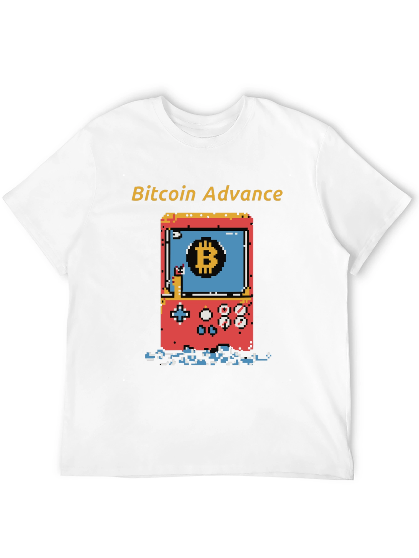 Bitcoin Advance Retro Gaming T-Shirt