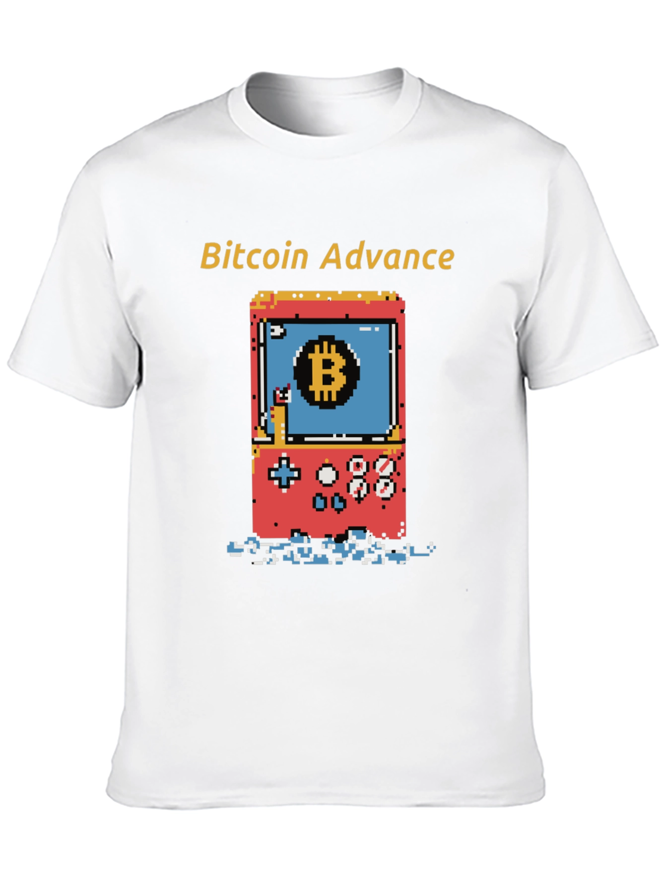 Bitcoin Advance Retro Gaming T-Shirt