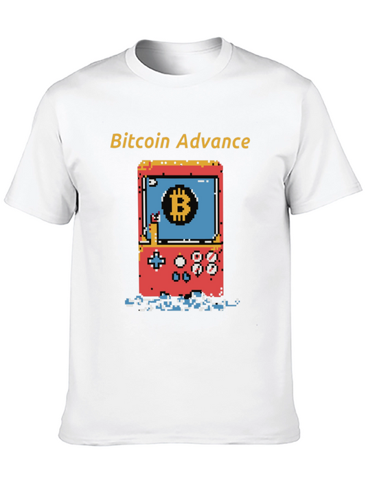 Bitcoin Advance Retro Gaming T-Shirt