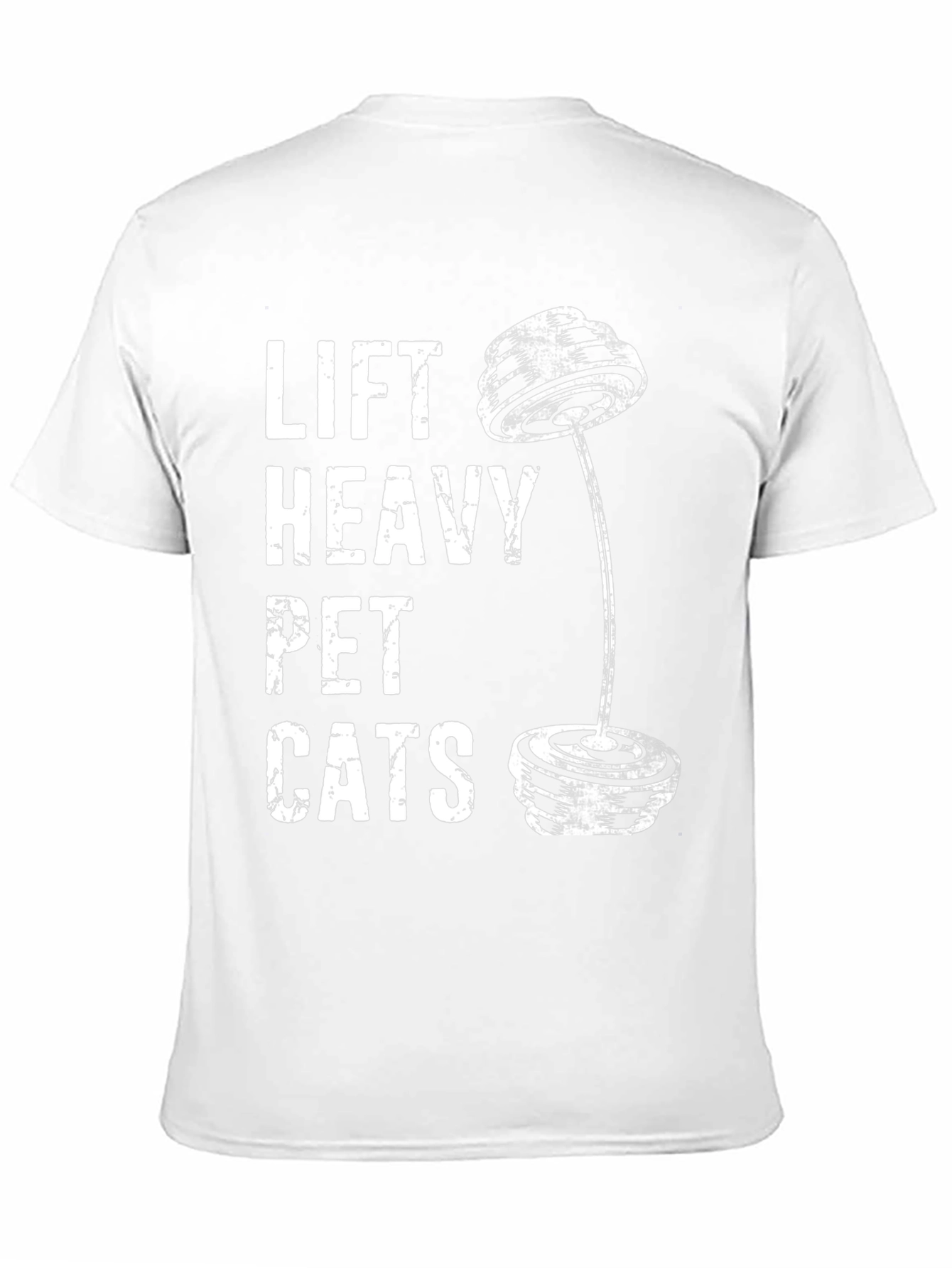 Lift Heavy Pet Cats Graphic T-Shirt