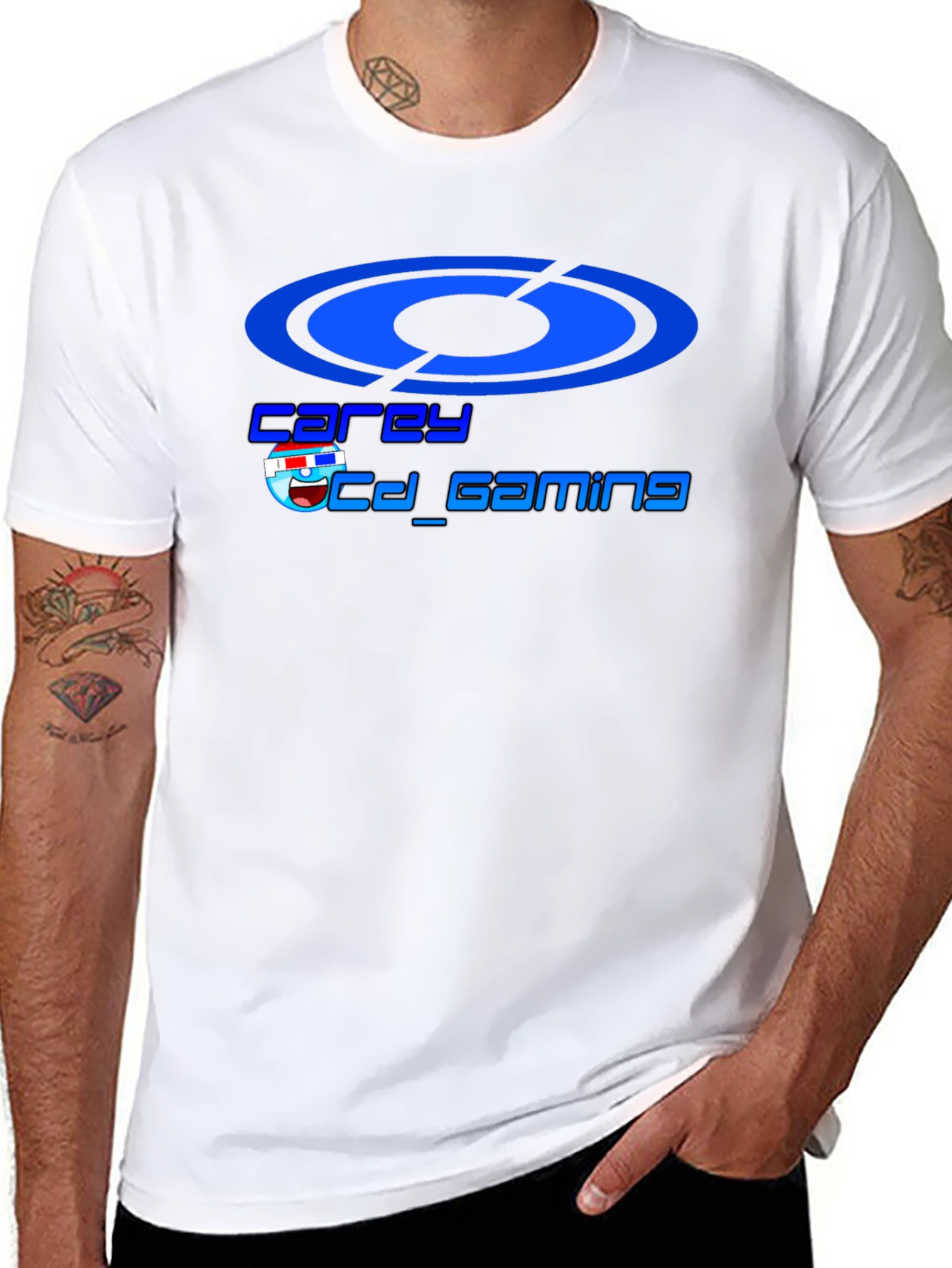 Carey CD Gaming T-Shirt - Black