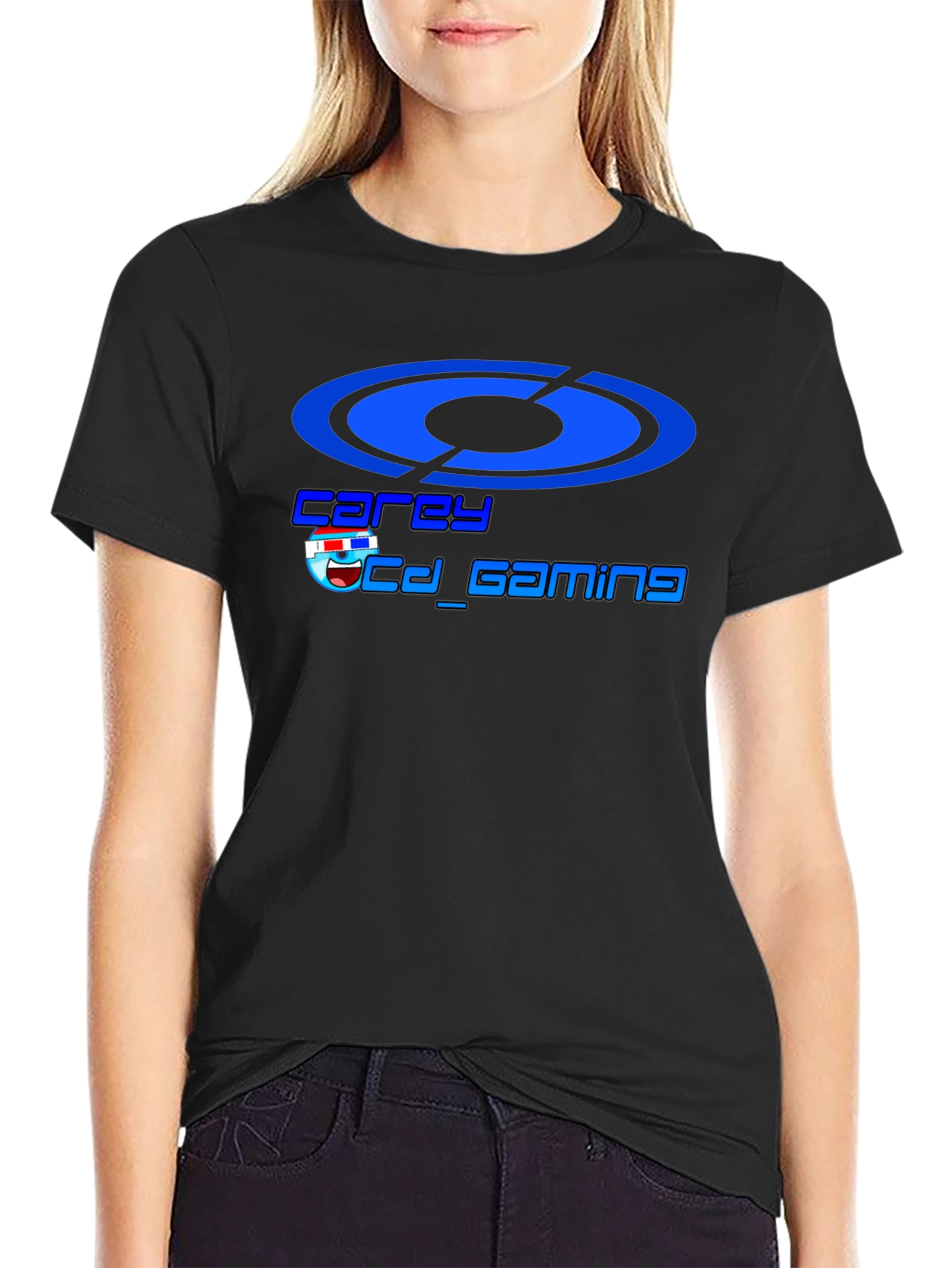 Carey CD Gaming T-Shirt - Black