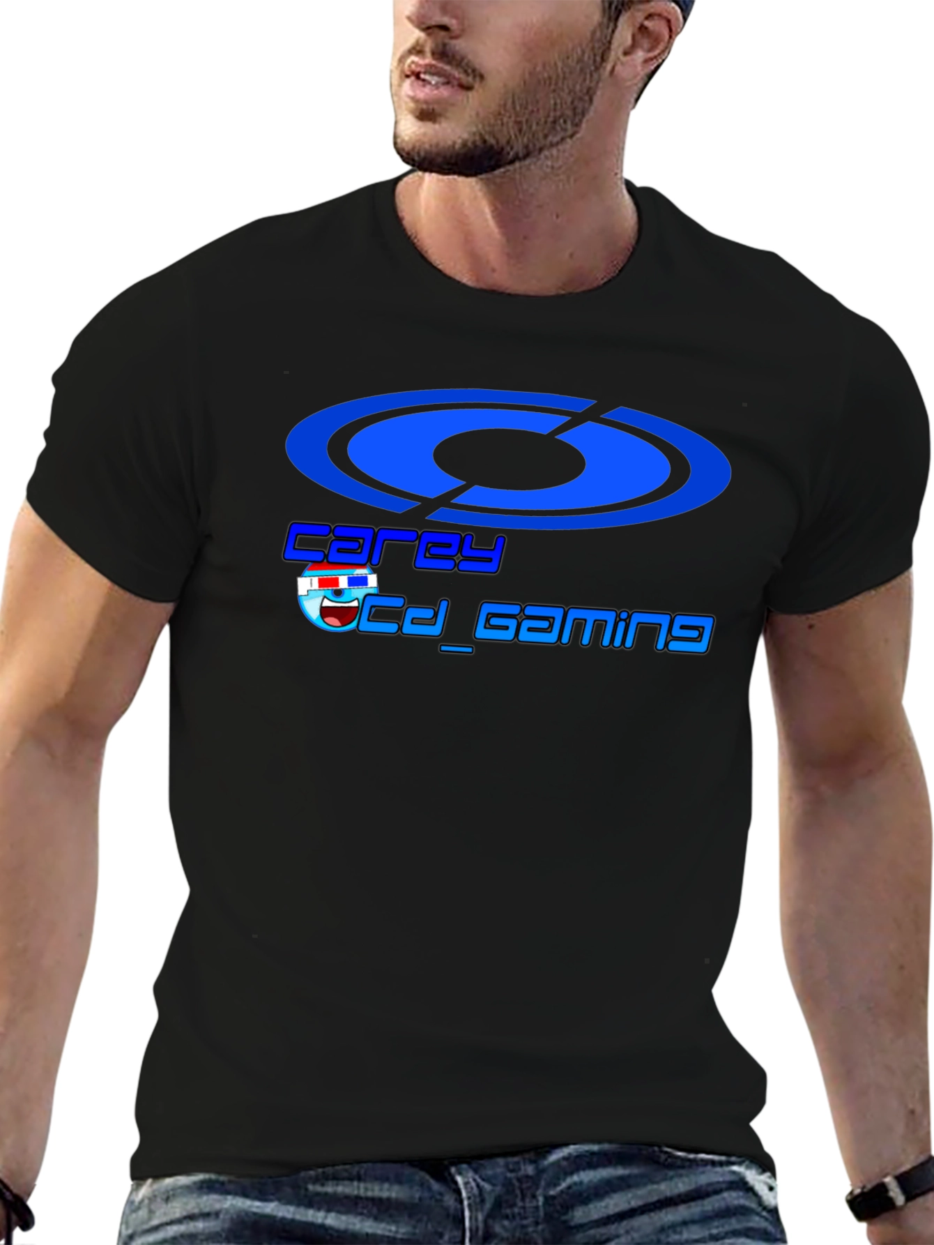 Carey CD Gaming T-Shirt - Black
