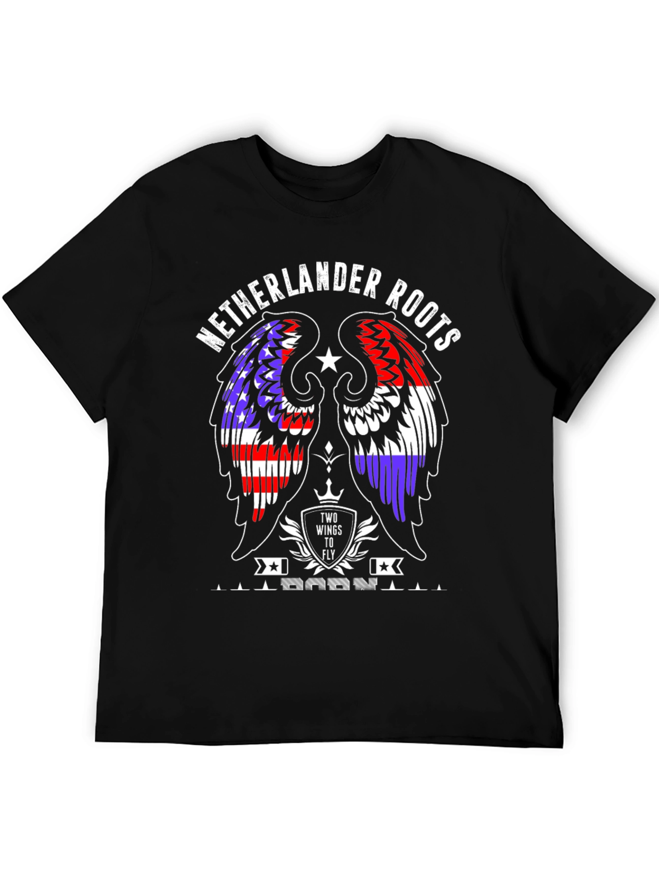 Netherlander Roots Wings Graphic Tee