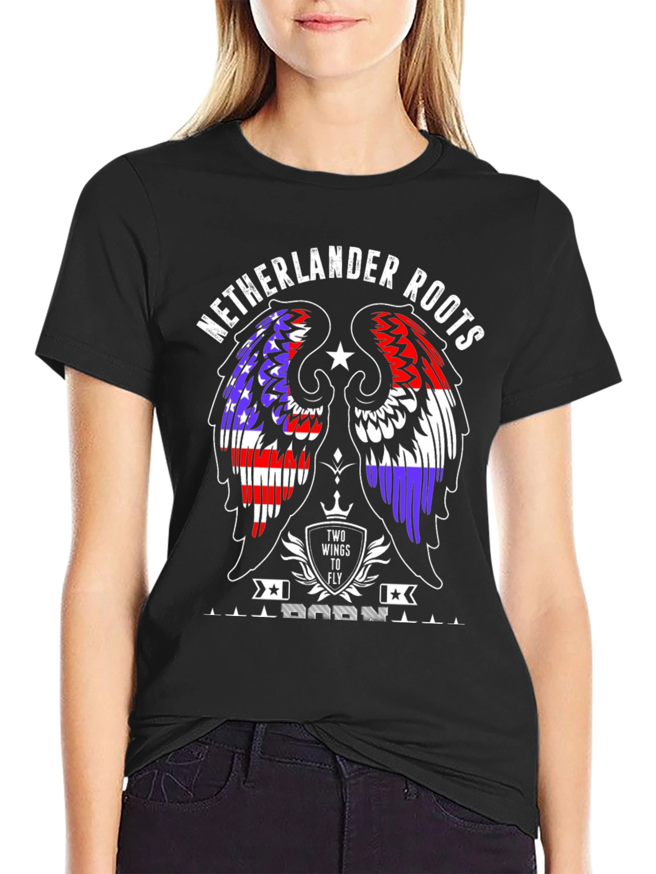 Netherlander Roots Wings Graphic Tee