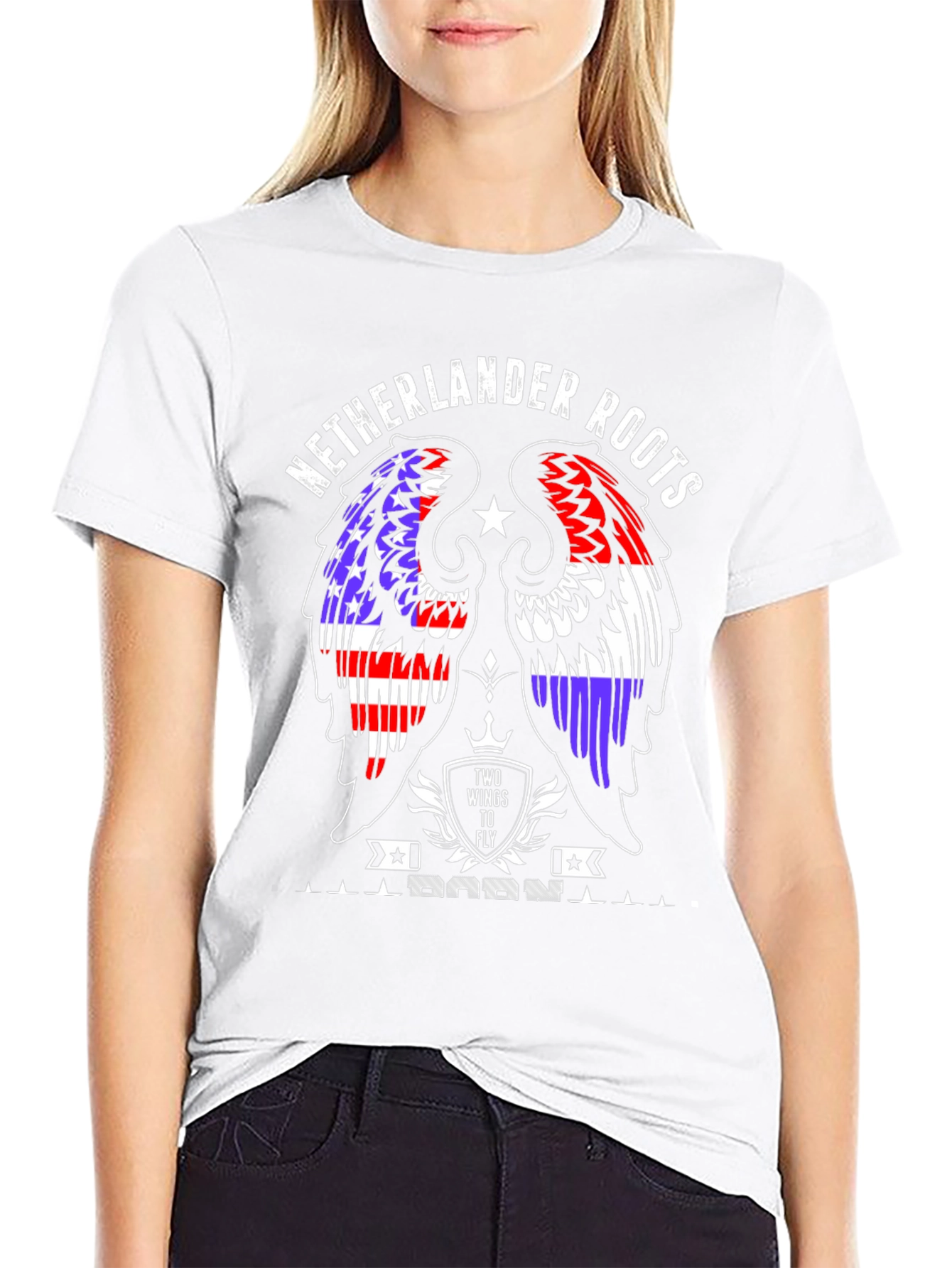 Netherlander Roots Wings Graphic Tee