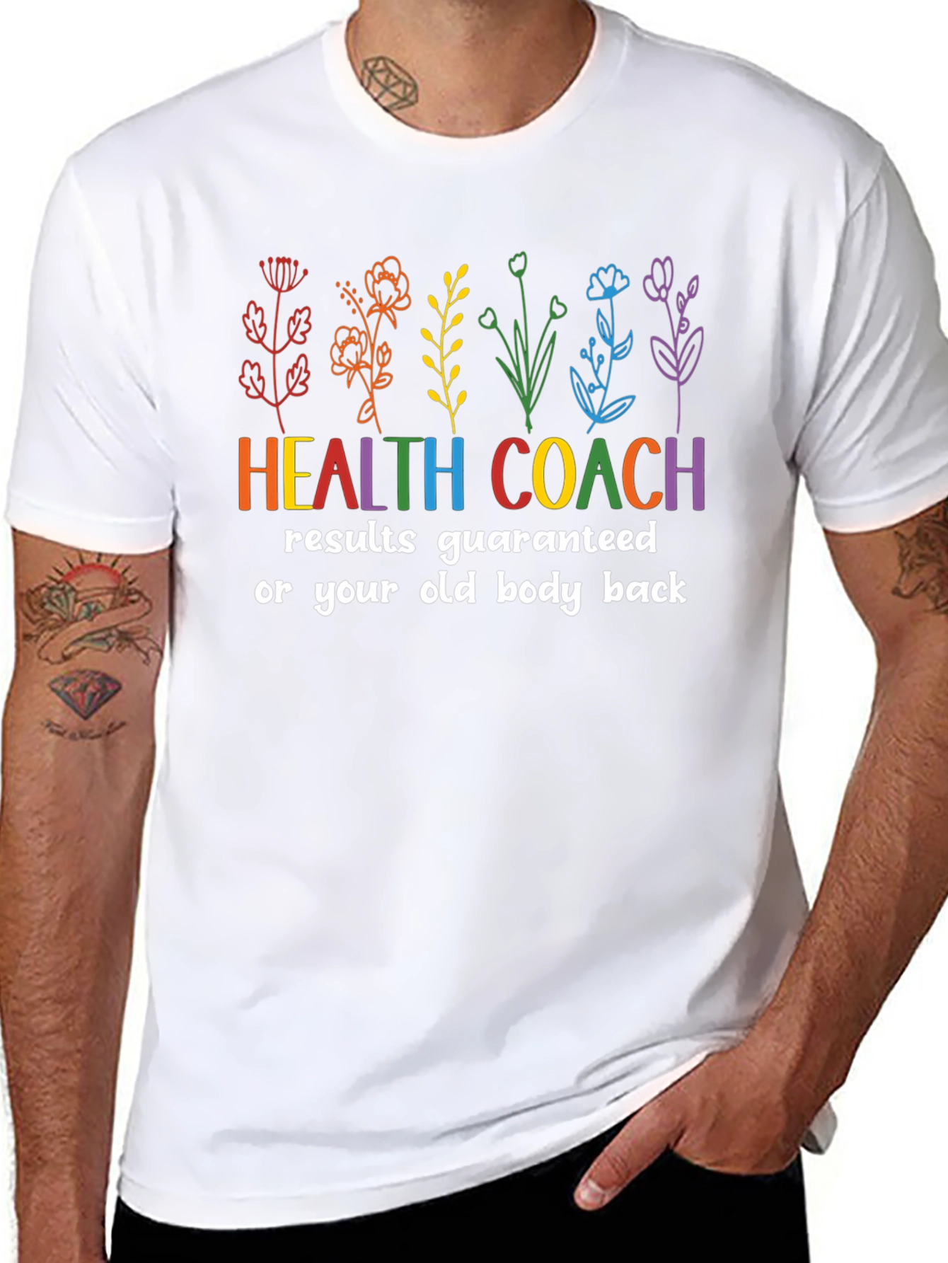 Health Coach T-Shirt - Results Guaranteed!