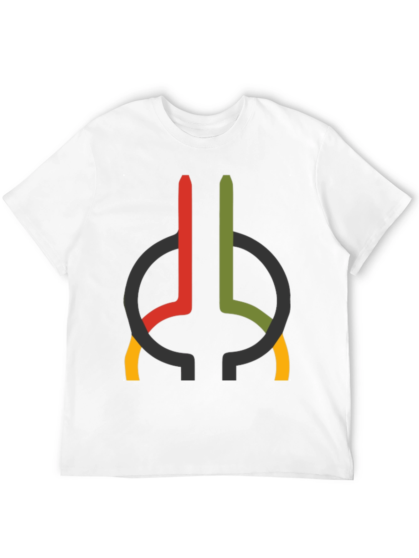 Abstract Symbol T-Shirt - Unique Graphic Tee