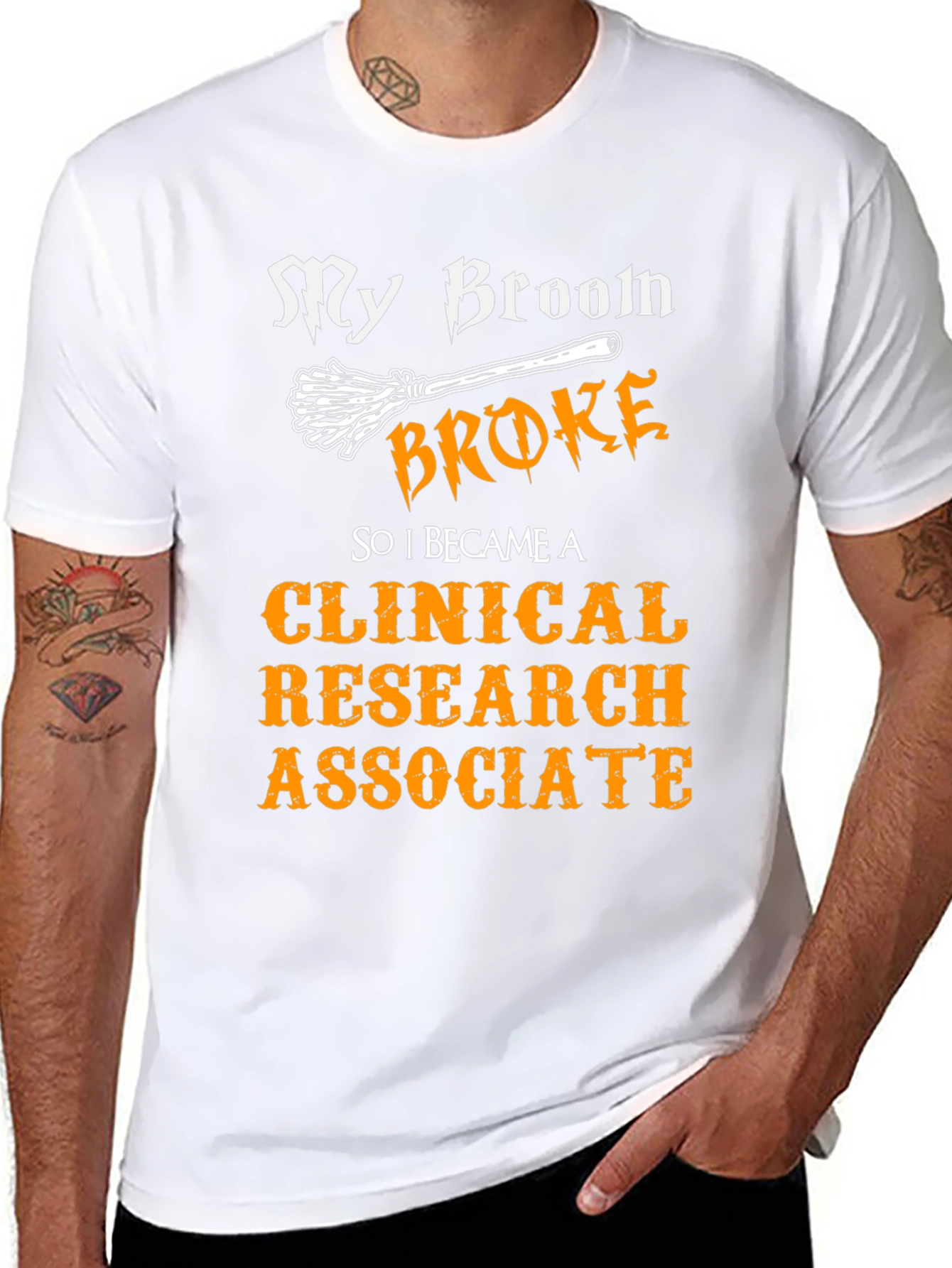 Clinical Research Associate T-Shirt - Funny Halloween Gift
