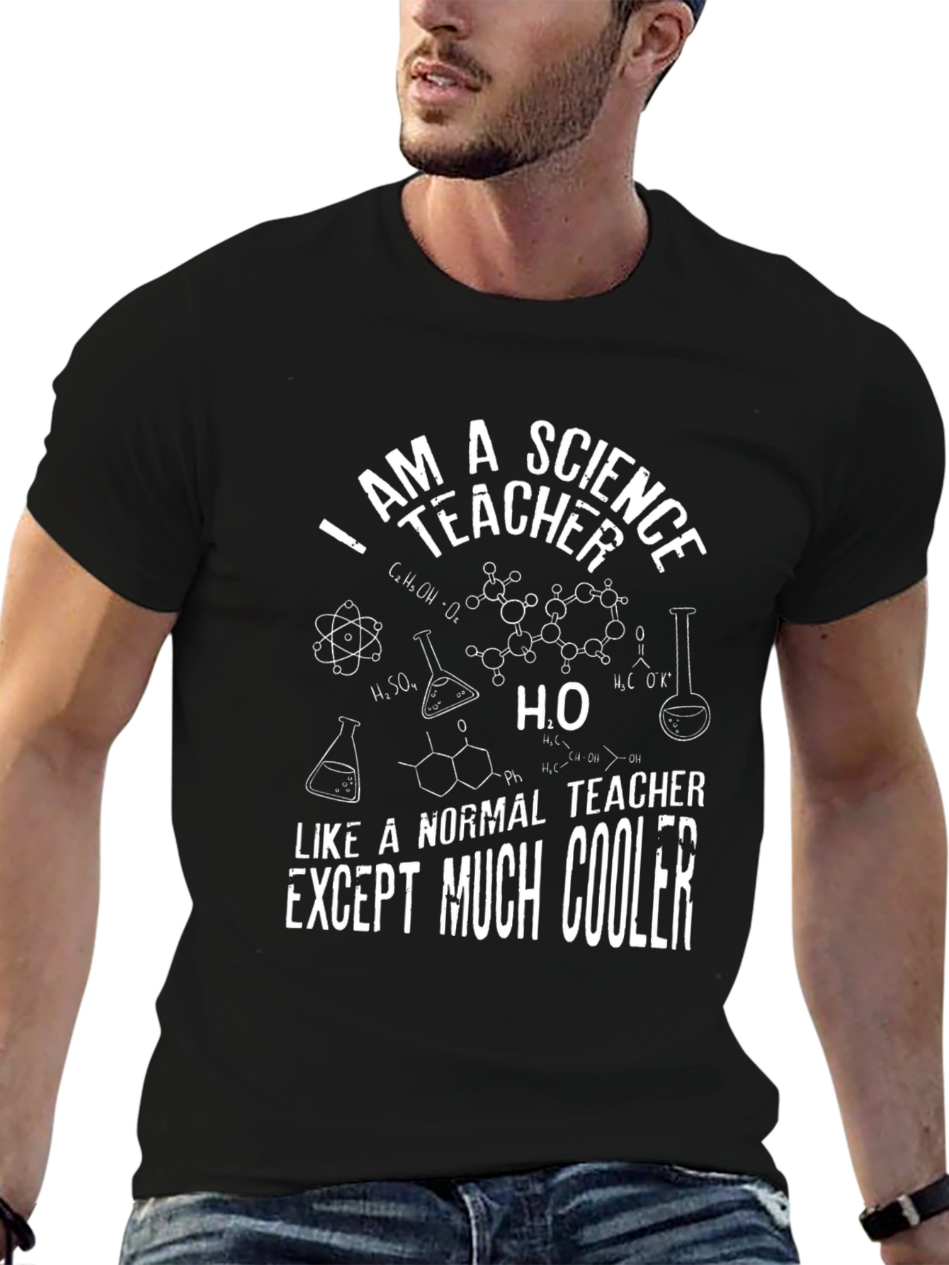 Science Teacher T-Shirt - Cool Chemistry Design
