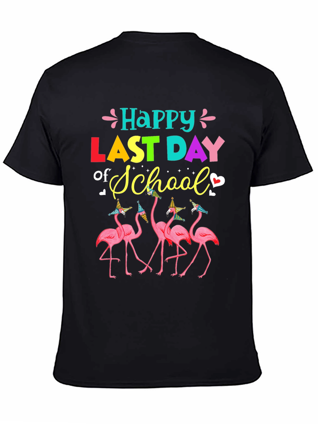 Happy Last Day of School Flamingo T-Shirt