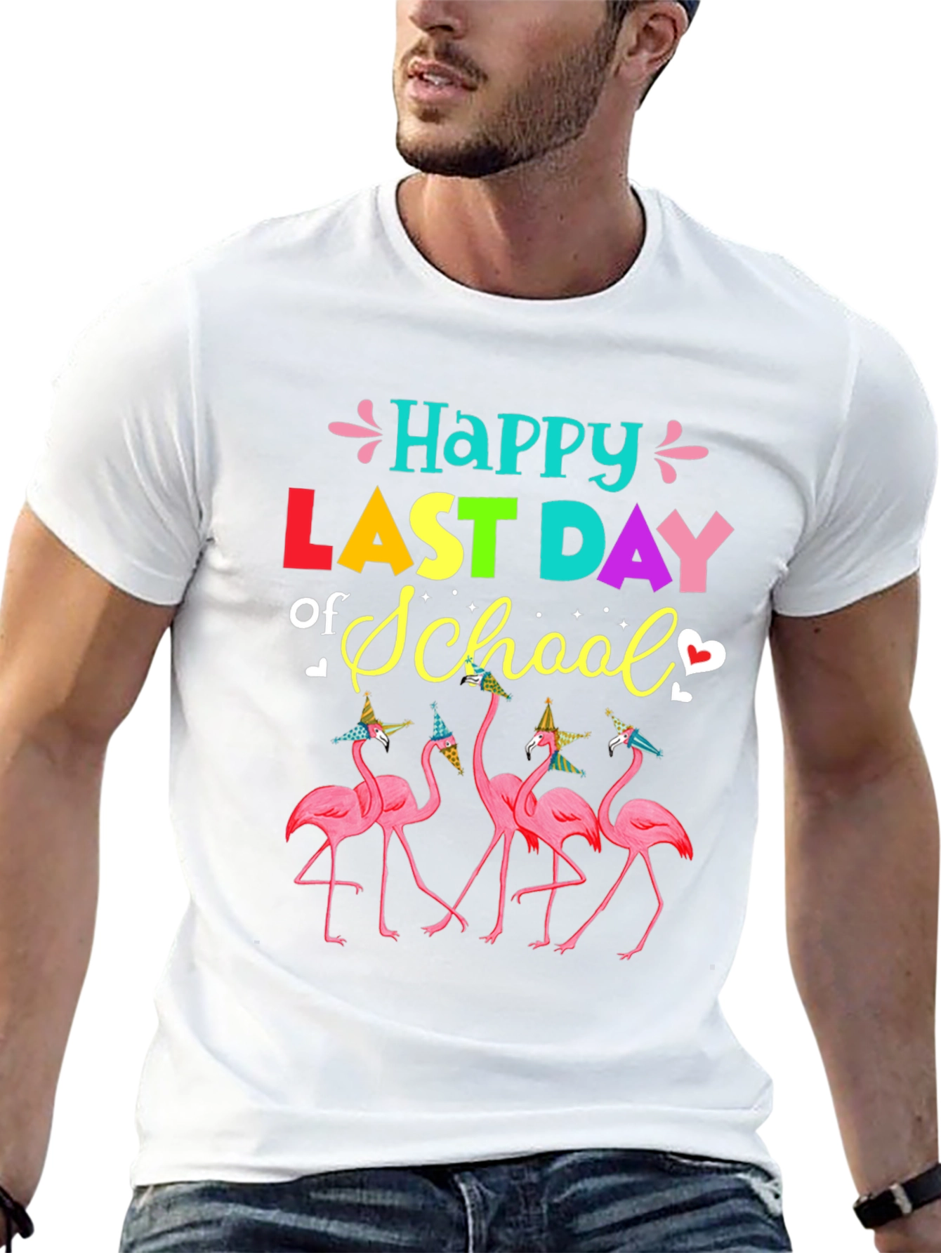 Happy Last Day of School Flamingo T-Shirt