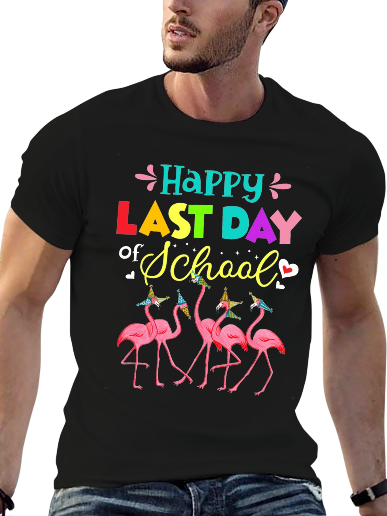 Happy Last Day of School Flamingo T-Shirt