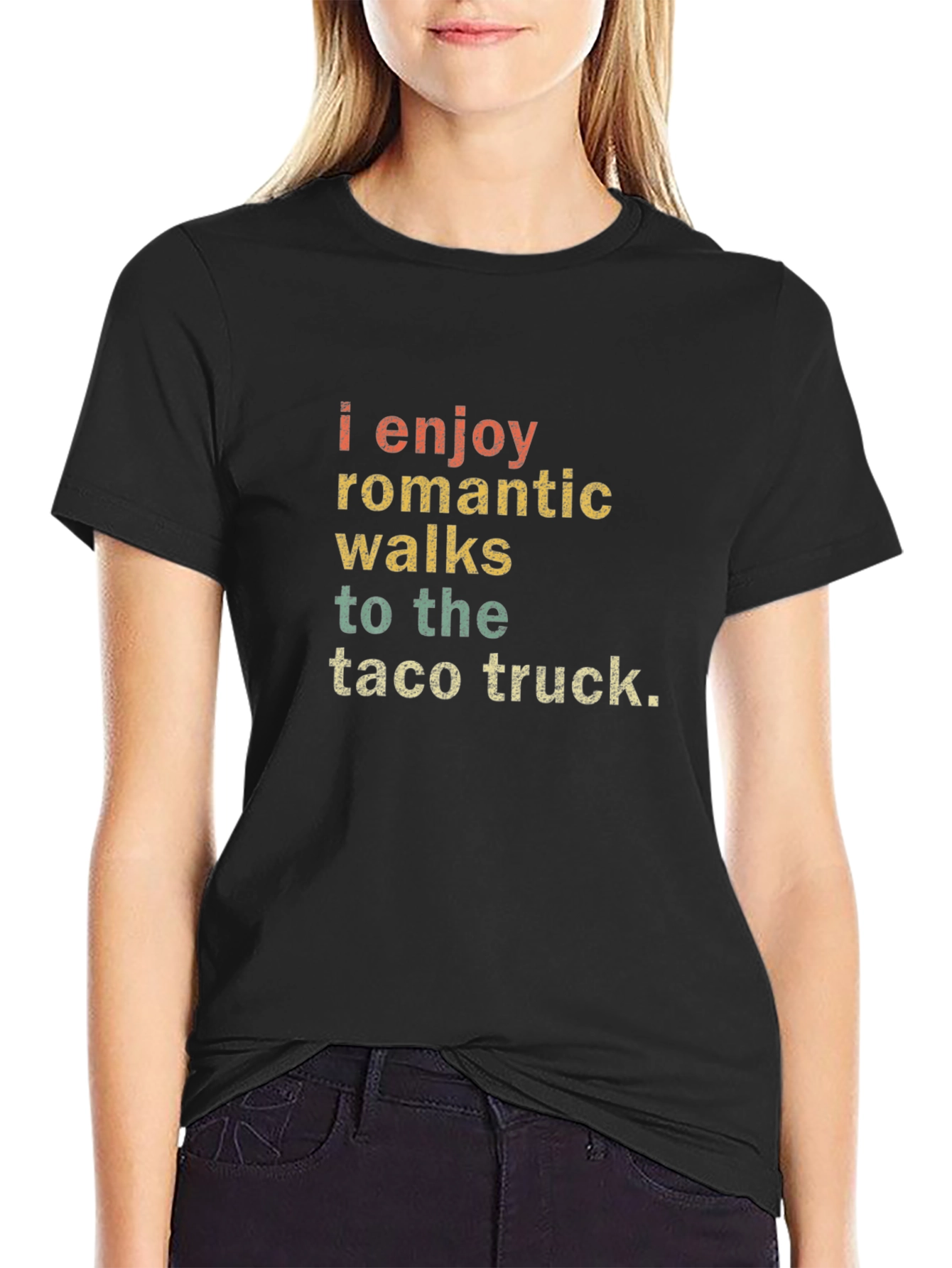 Taco Truck Romantic Walks Graphic Tee