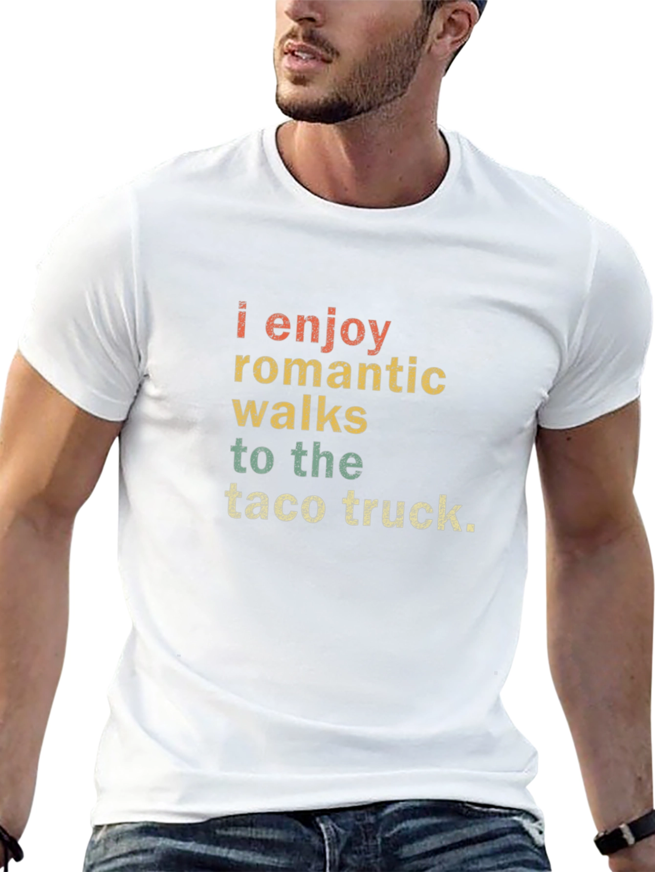 Taco Truck Romantic Walks Graphic Tee