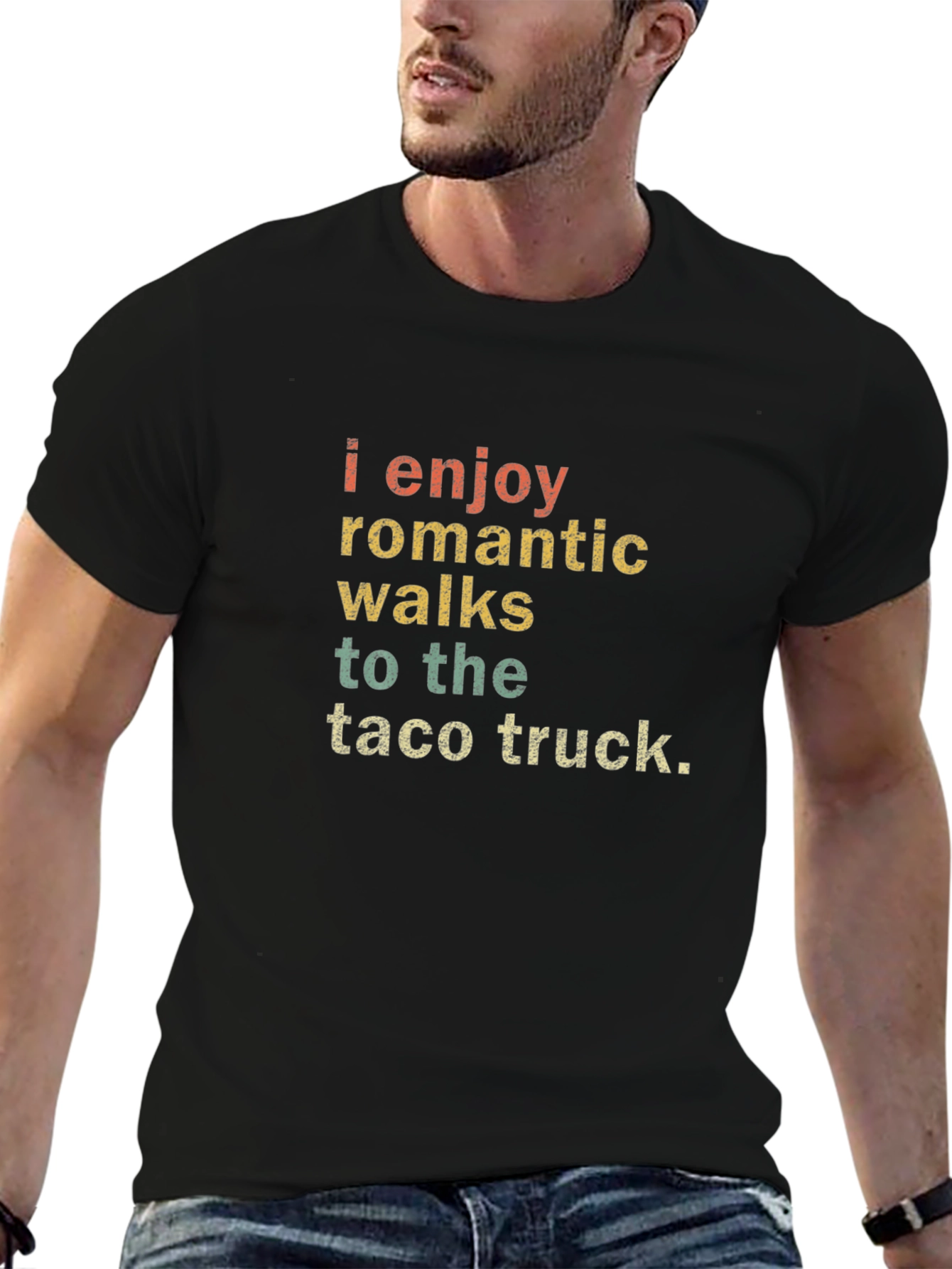 Taco Truck Romantic Walks Graphic Tee