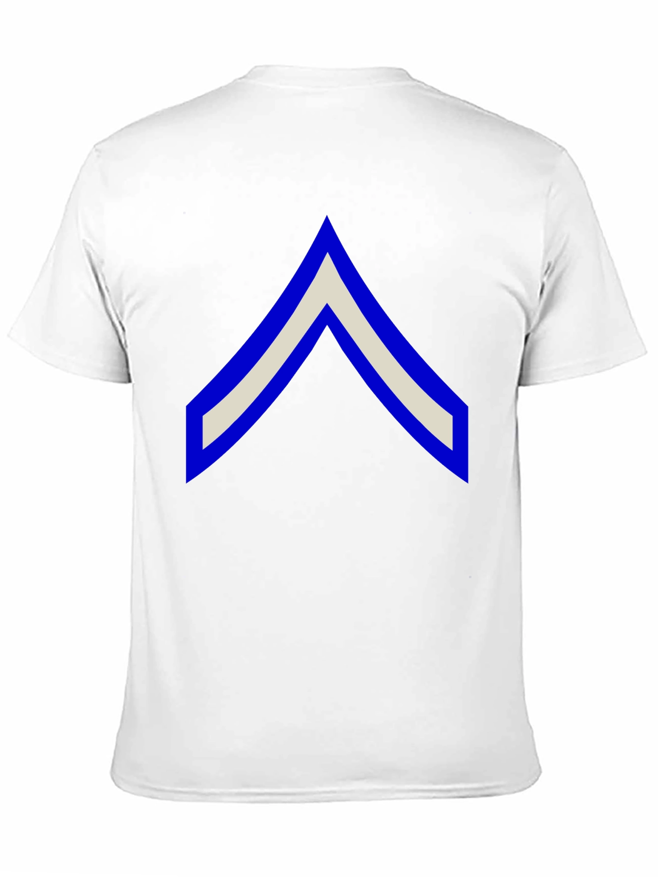 Chevron Graphic Tee - Black Cotton Casual Shirt