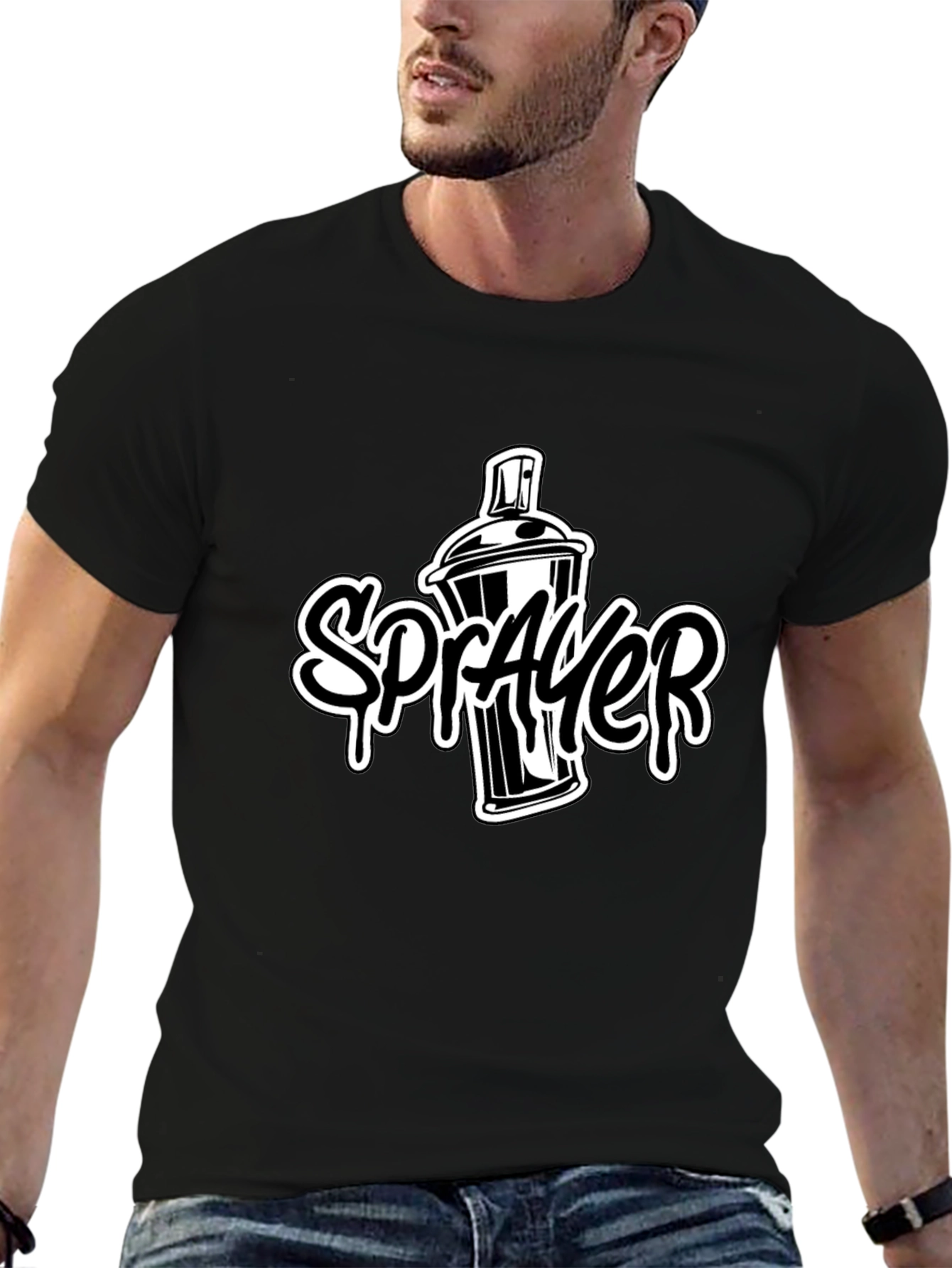 Sprayer T-Shirt - Urban Graffiti Style Tee