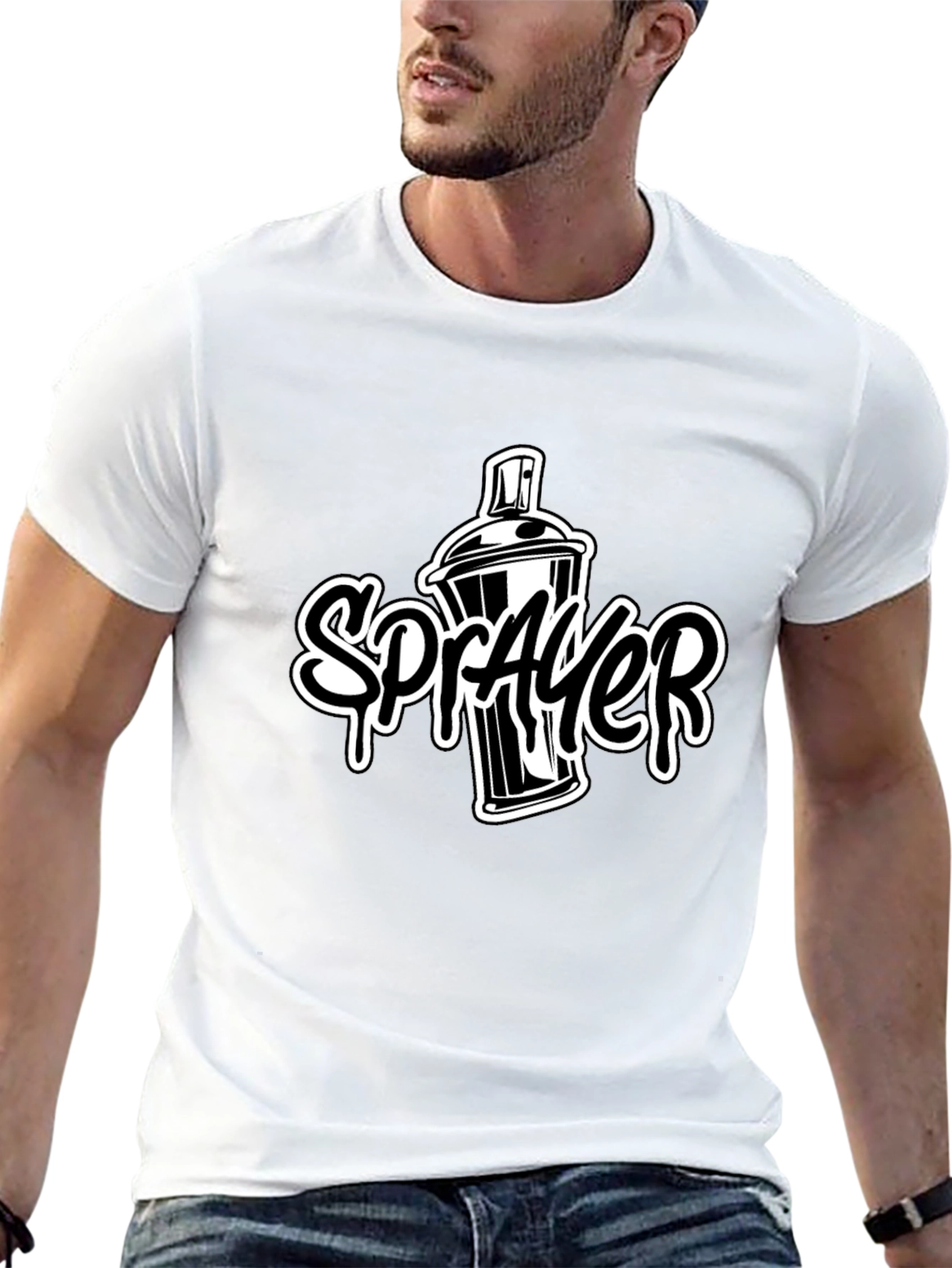 Sprayer T-Shirt - Urban Graffiti Style Tee