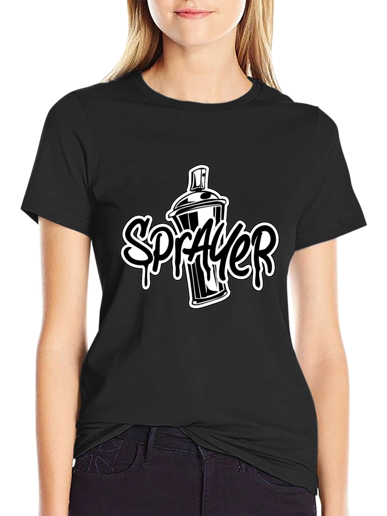 Sprayer T-Shirt - Urban Graffiti Style Tee