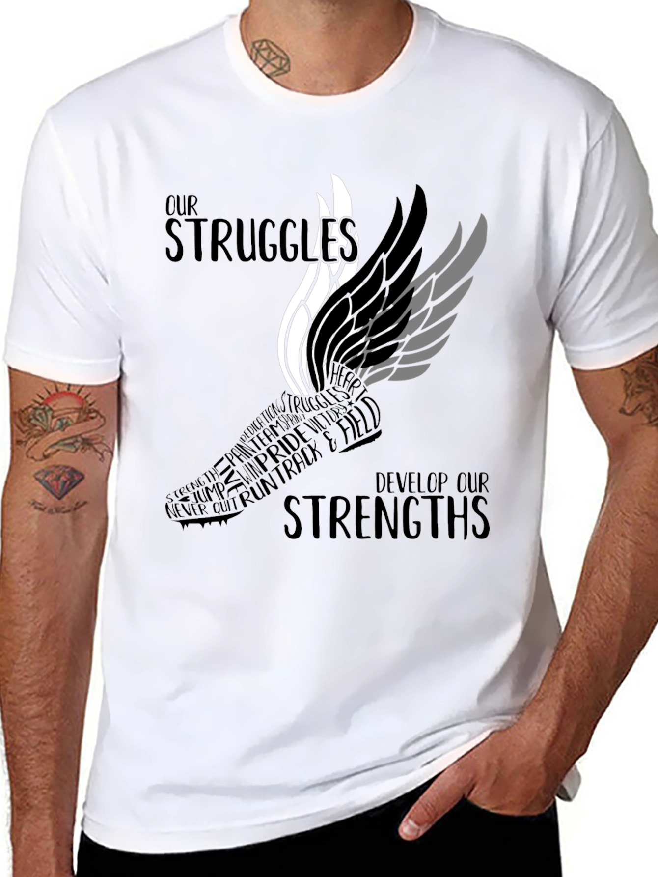 Inspirational Running T-Shirt