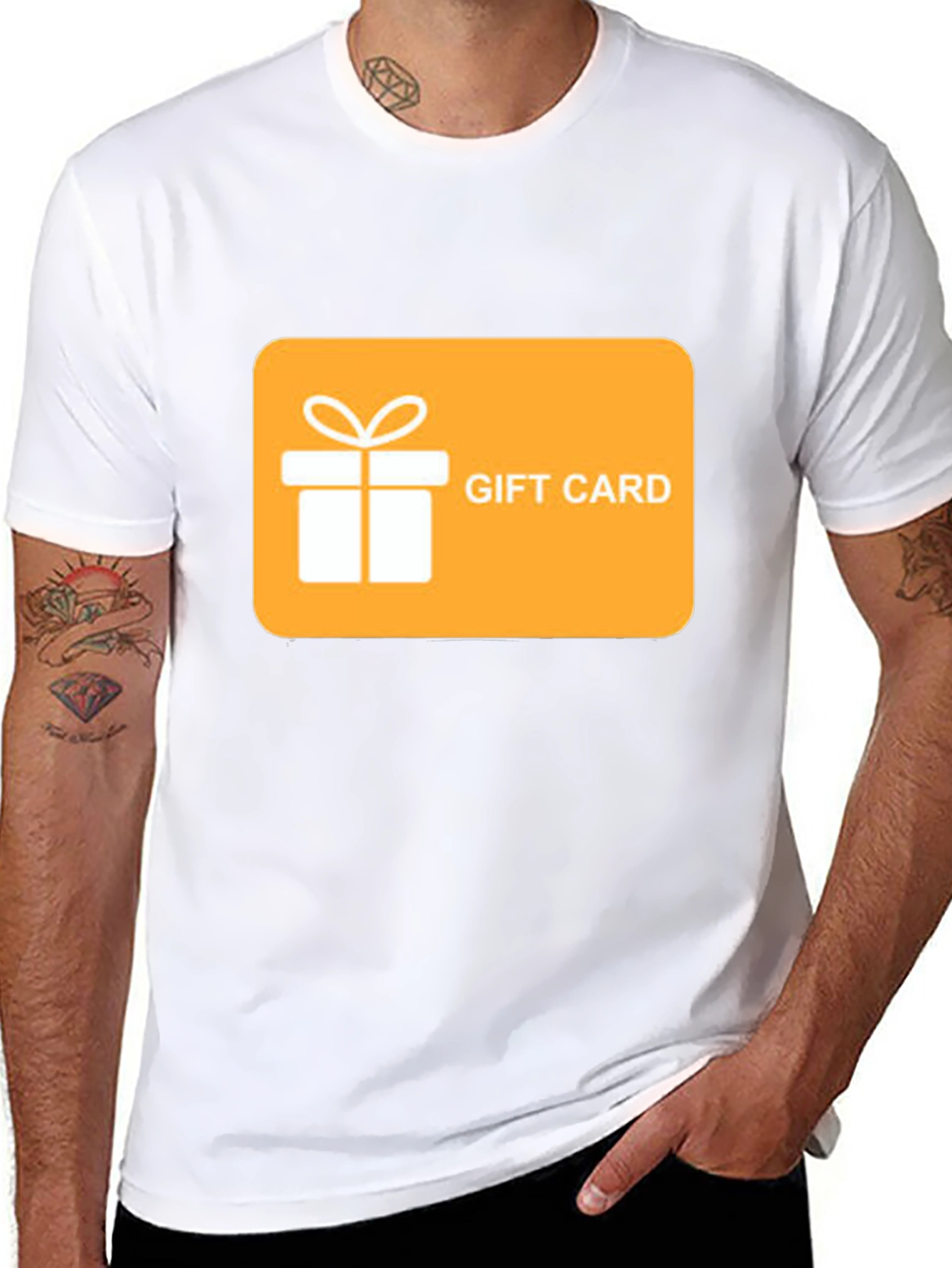 Gift Card Tee - Unique Graphic Design