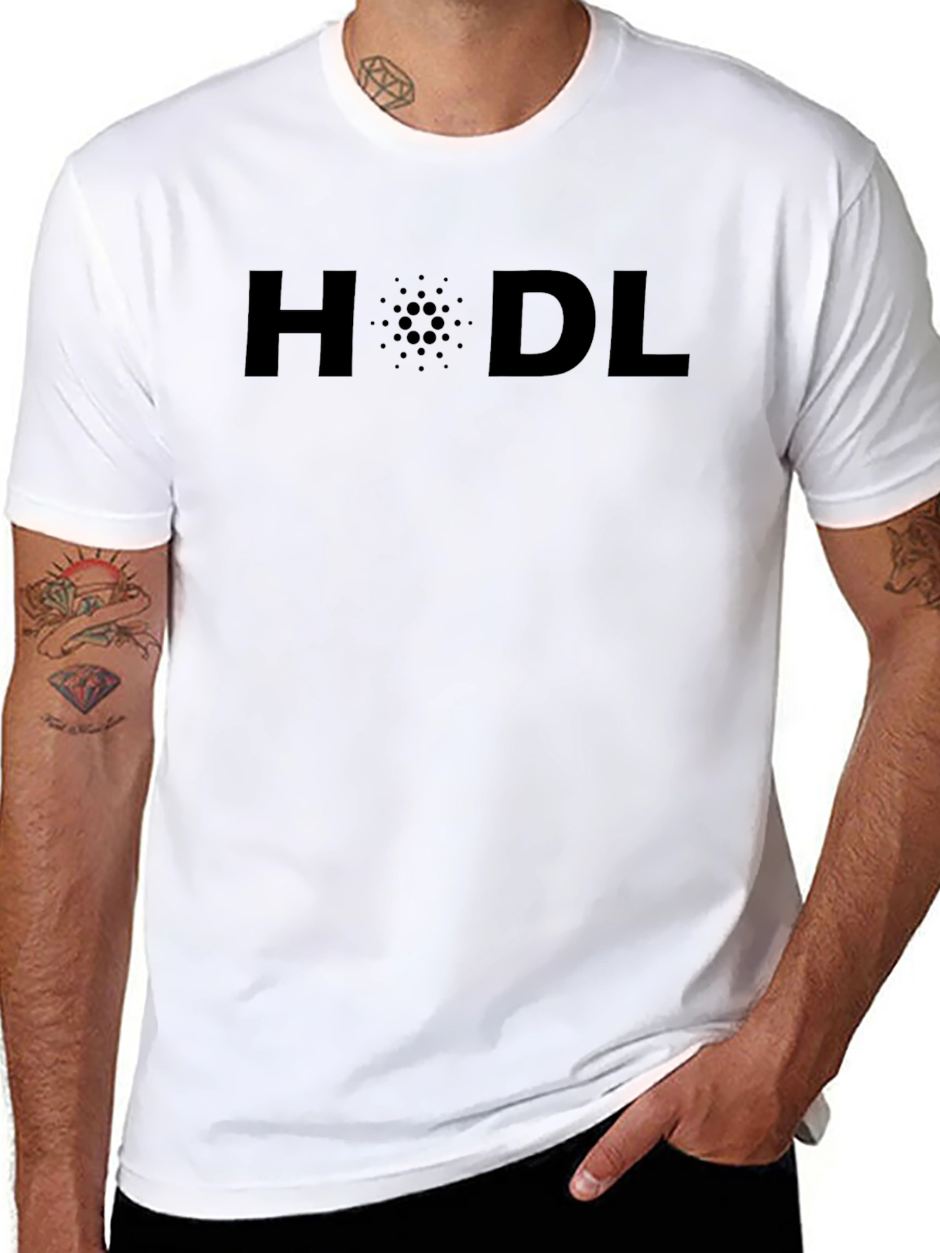 HODL Crypto Black T-Shirt