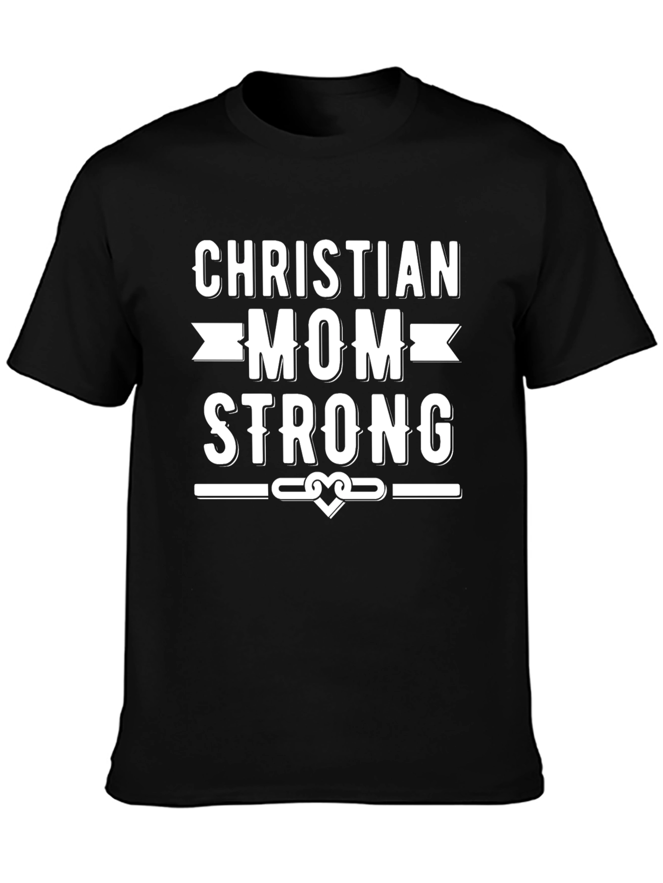 Christian Mom Strong Graphic Tee