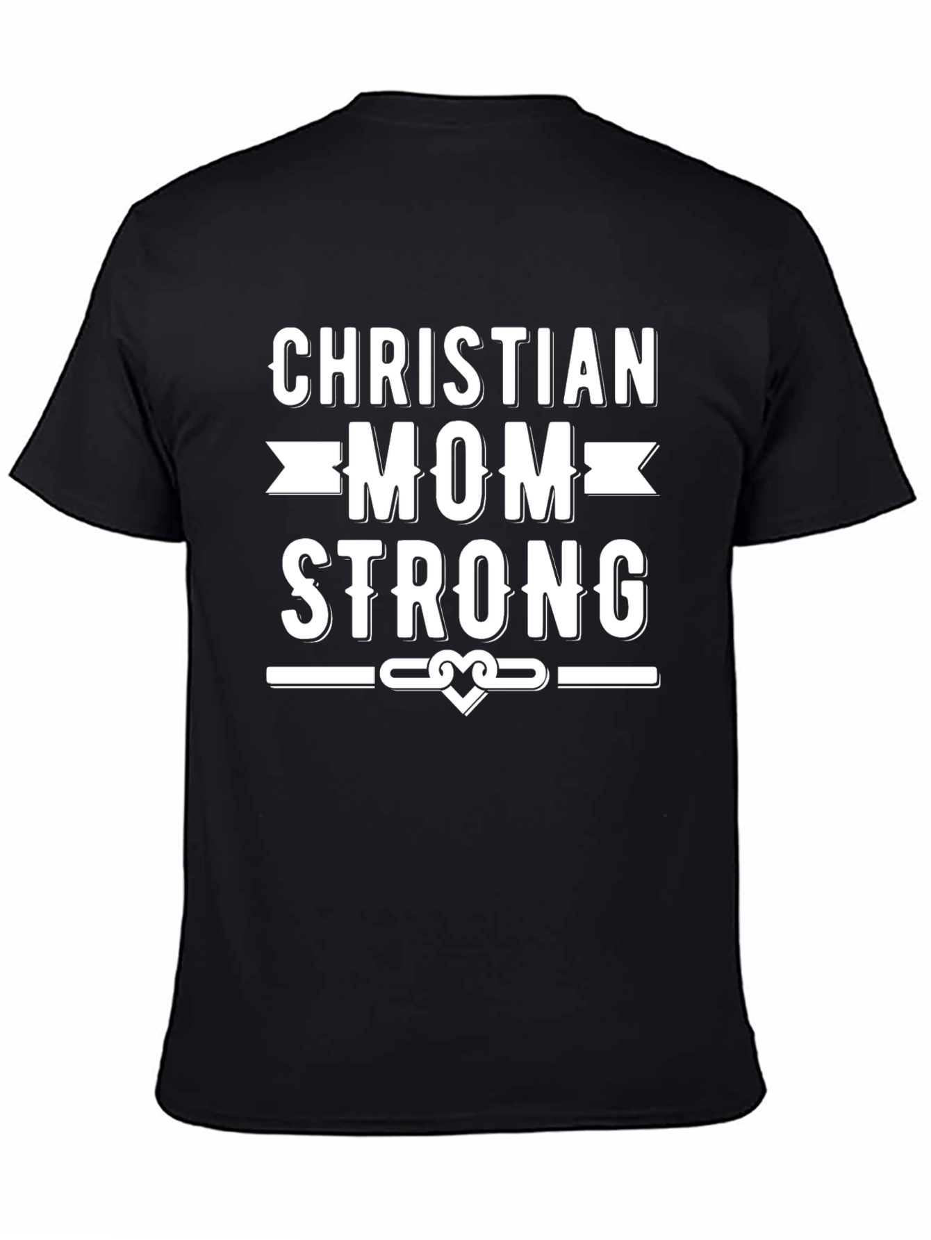 Christian Mom Strong Graphic Tee