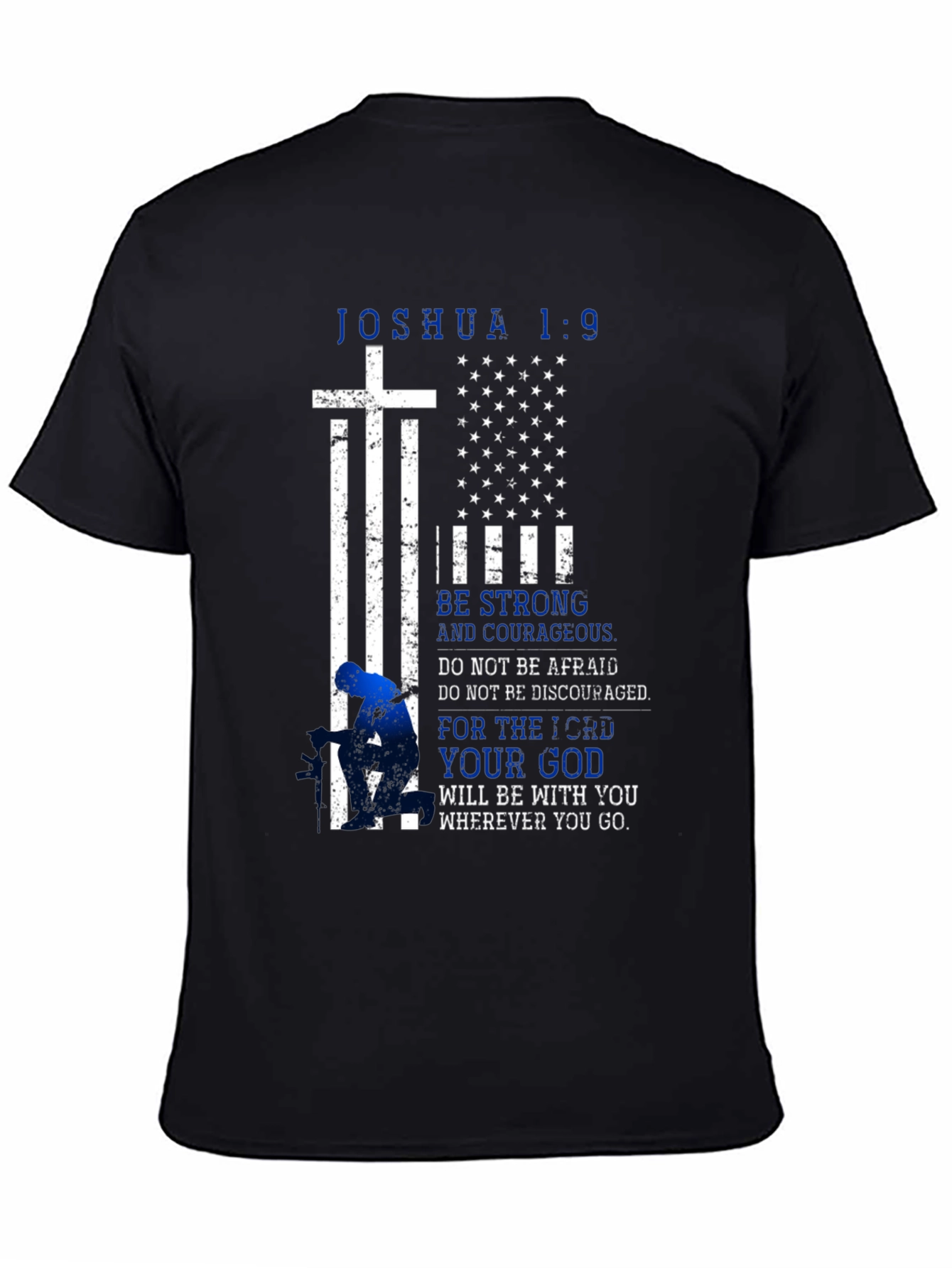 Joshua 1:9 Christian T-Shirt