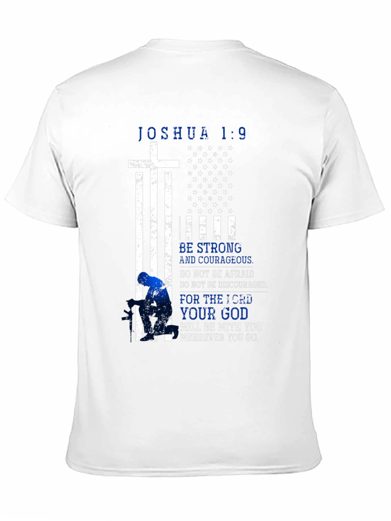 Joshua 1:9 Christian T-Shirt