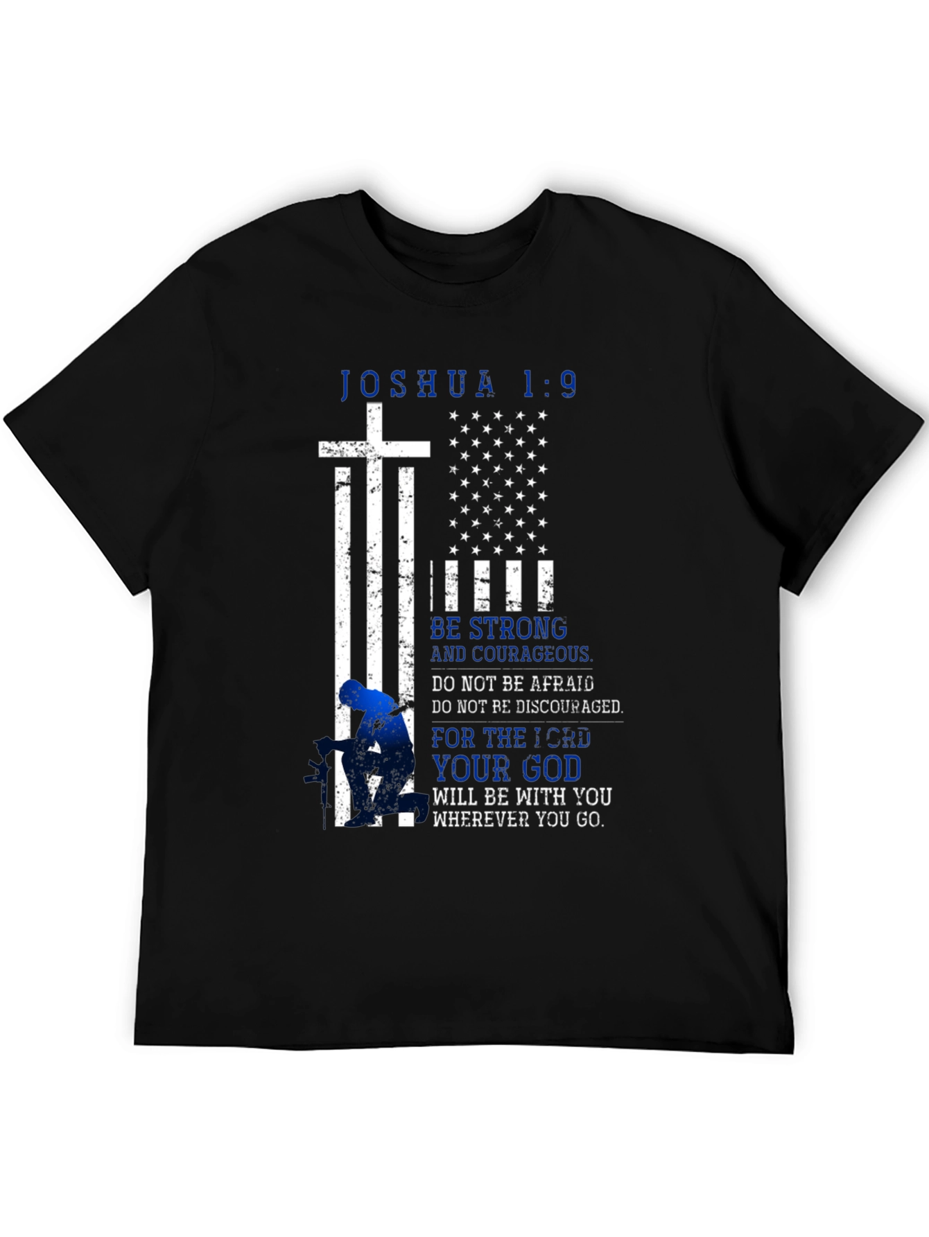Joshua 1:9 Christian T-Shirt