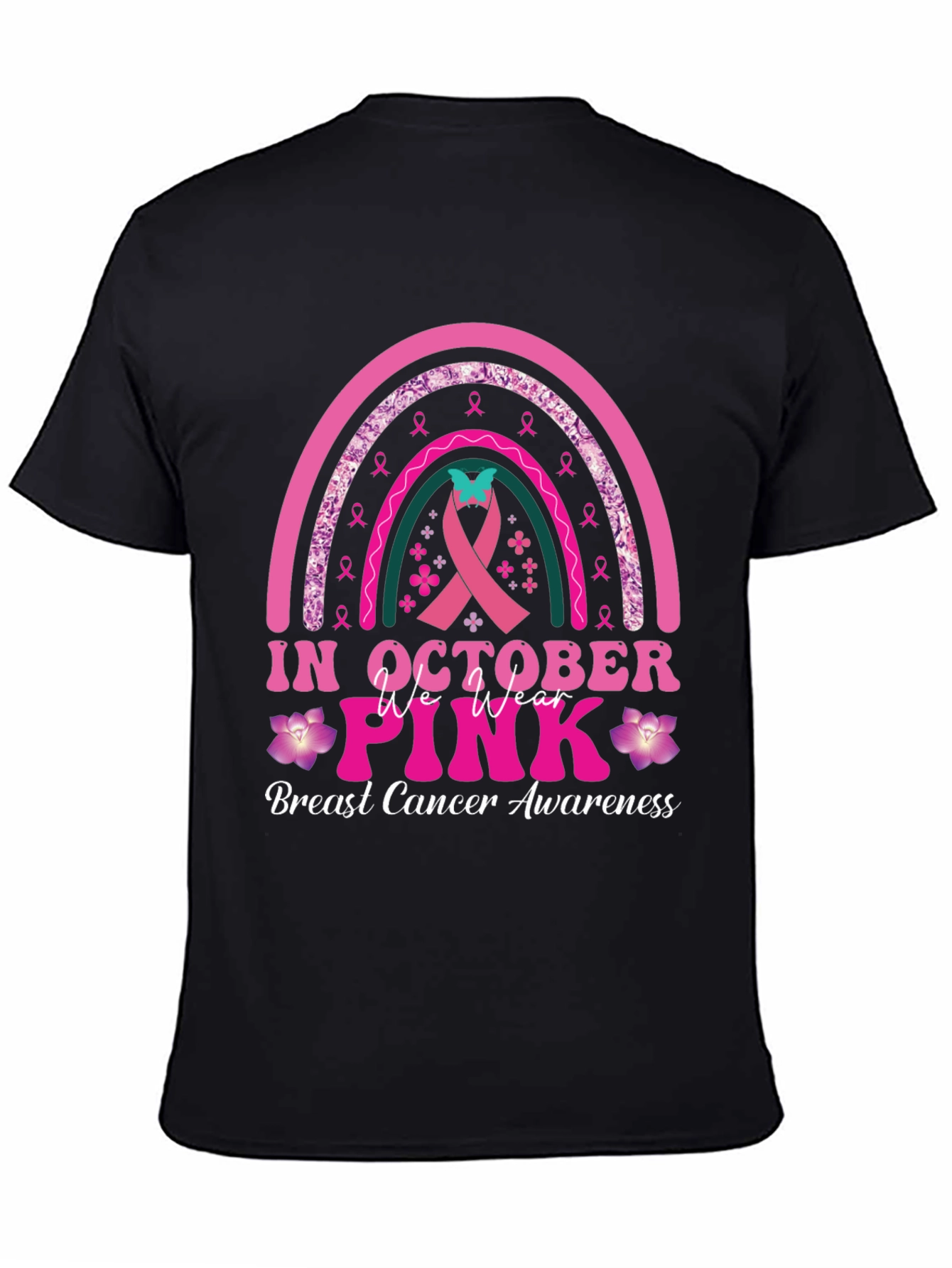 Breast Cancer Awareness T-Shirt: In October We Wear Pink