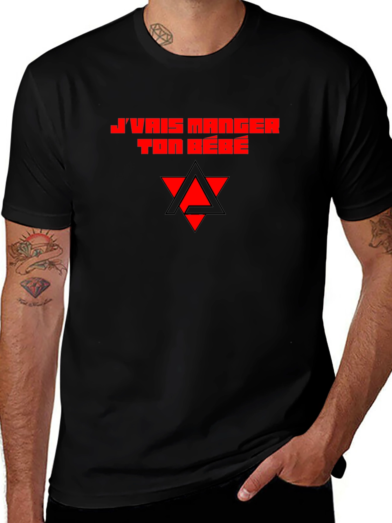 Jvais Manger Ton Bébé Graphic Tee
