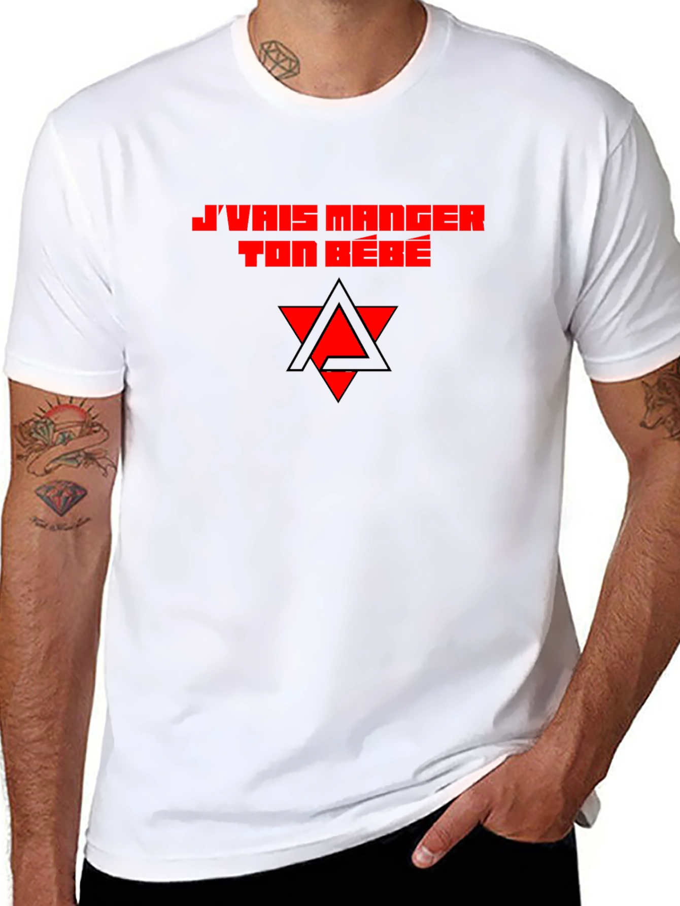 Jvais Manger Ton Bébé Graphic Tee