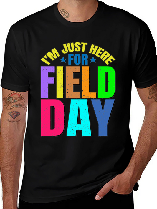 Field Day T-Shirt - Colorful Graphic Tee for Fun Events!