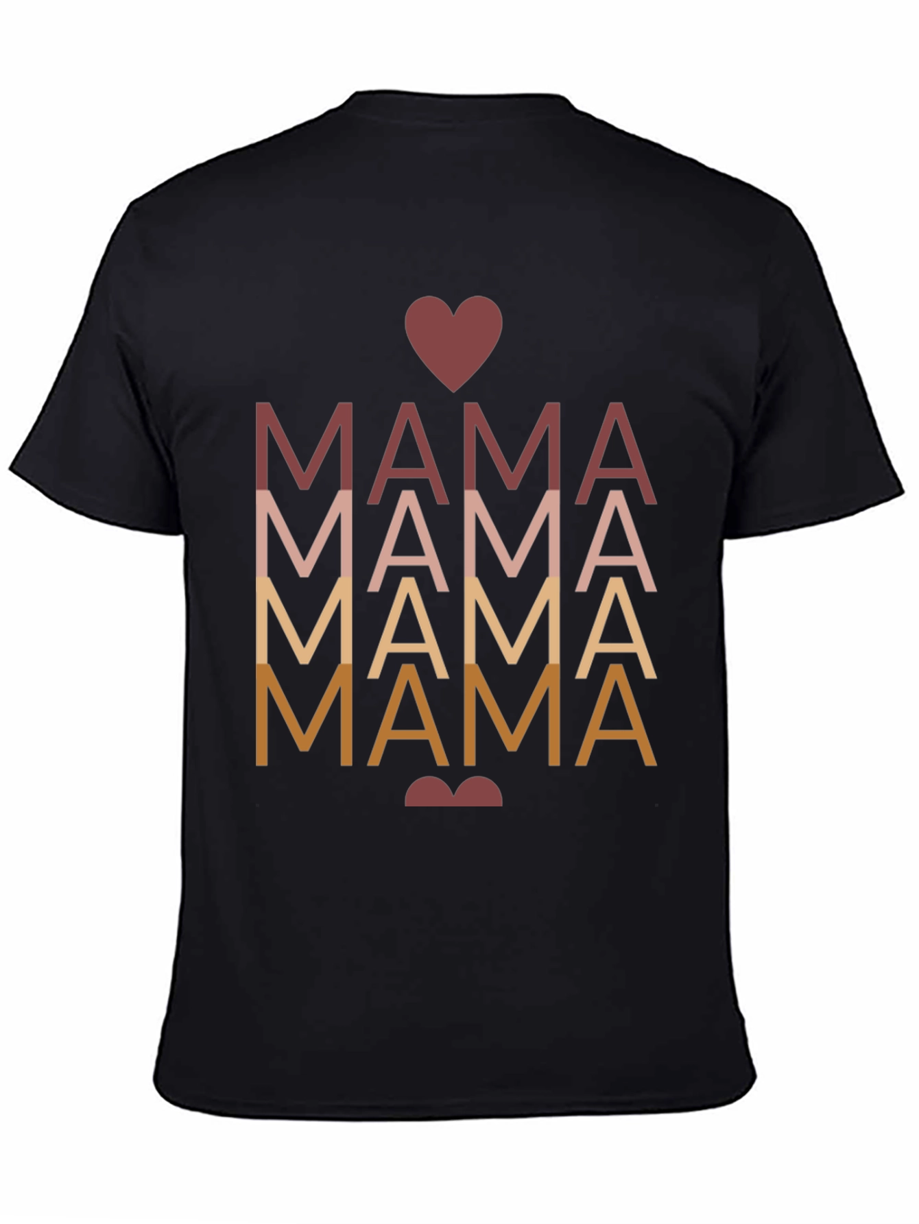 Mama Heart Graphic Tee - Stylish Mothers Day Gift