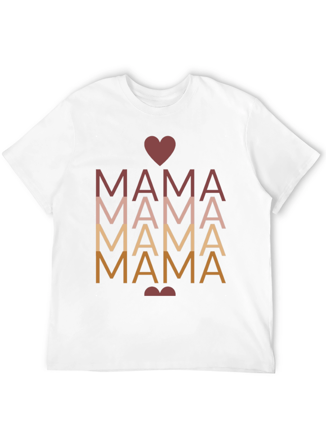 Mama Heart Graphic Tee - Stylish Mothers Day Gift