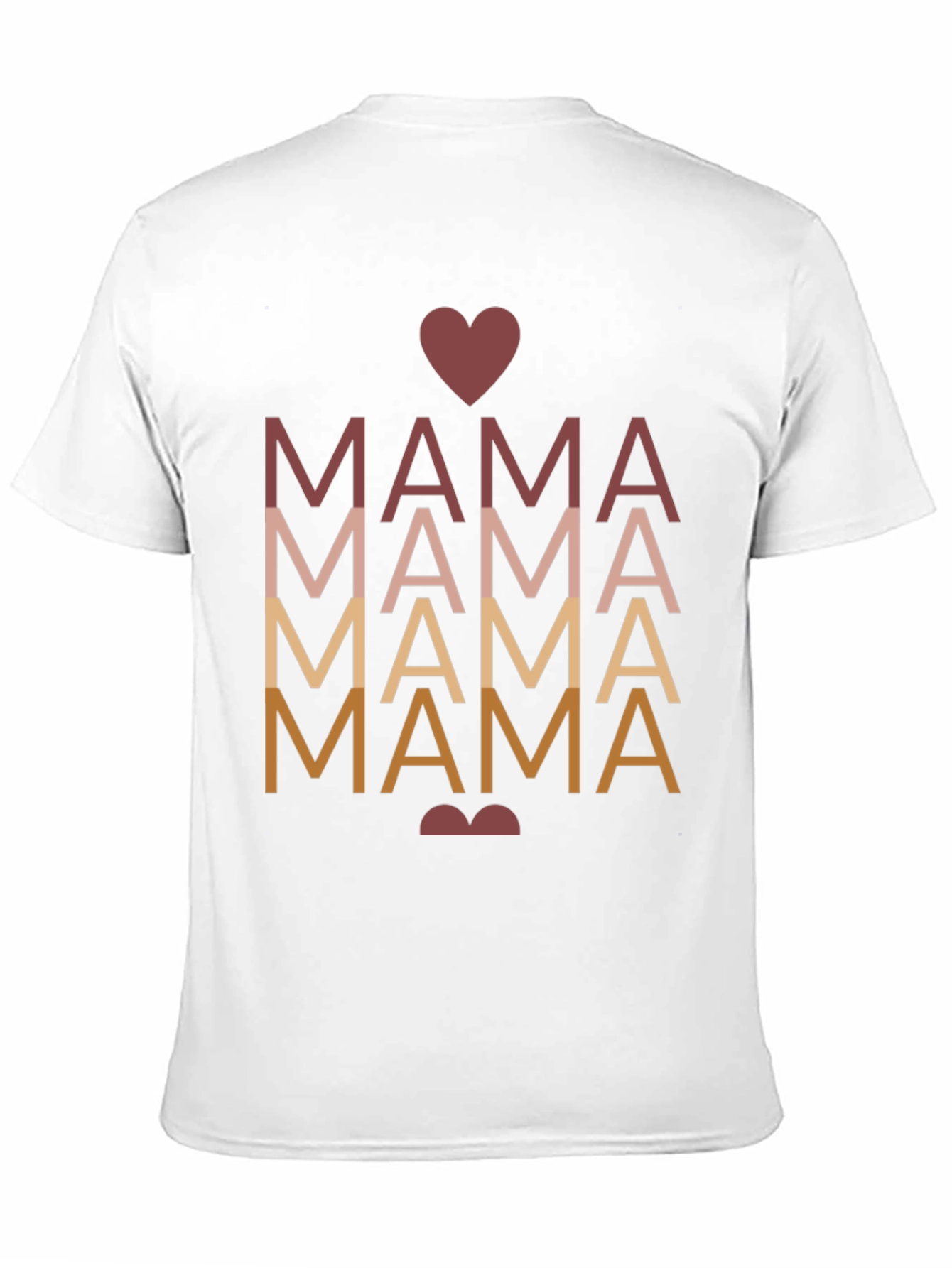 Mama Heart Graphic Tee - Stylish Mothers Day Gift
