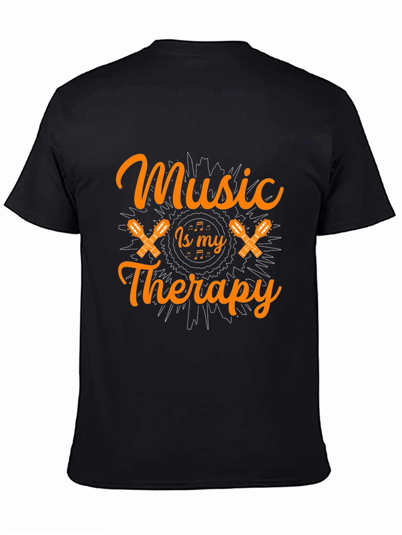 Music is My Therapy Graphic Tee