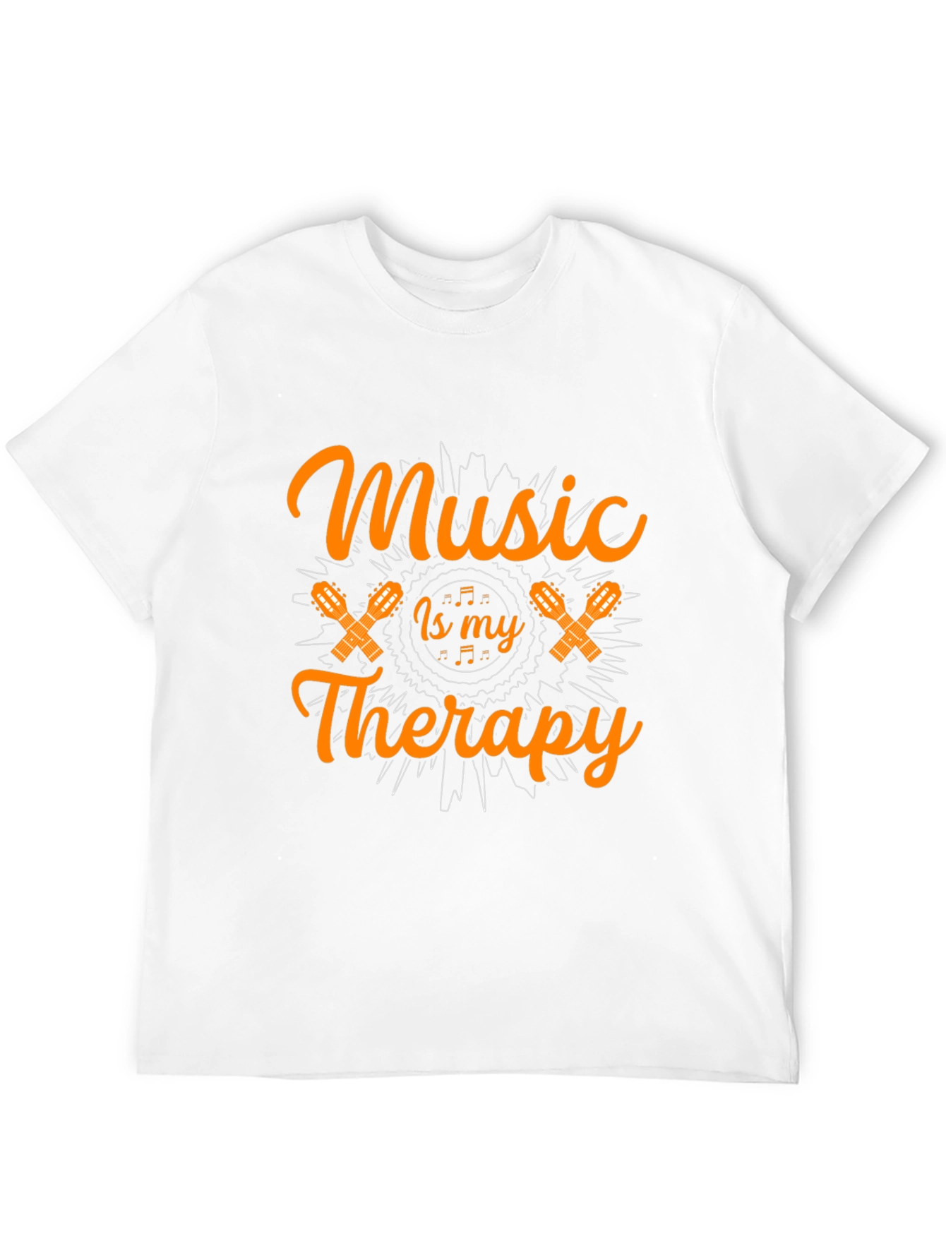 Music is My Therapy Graphic Tee