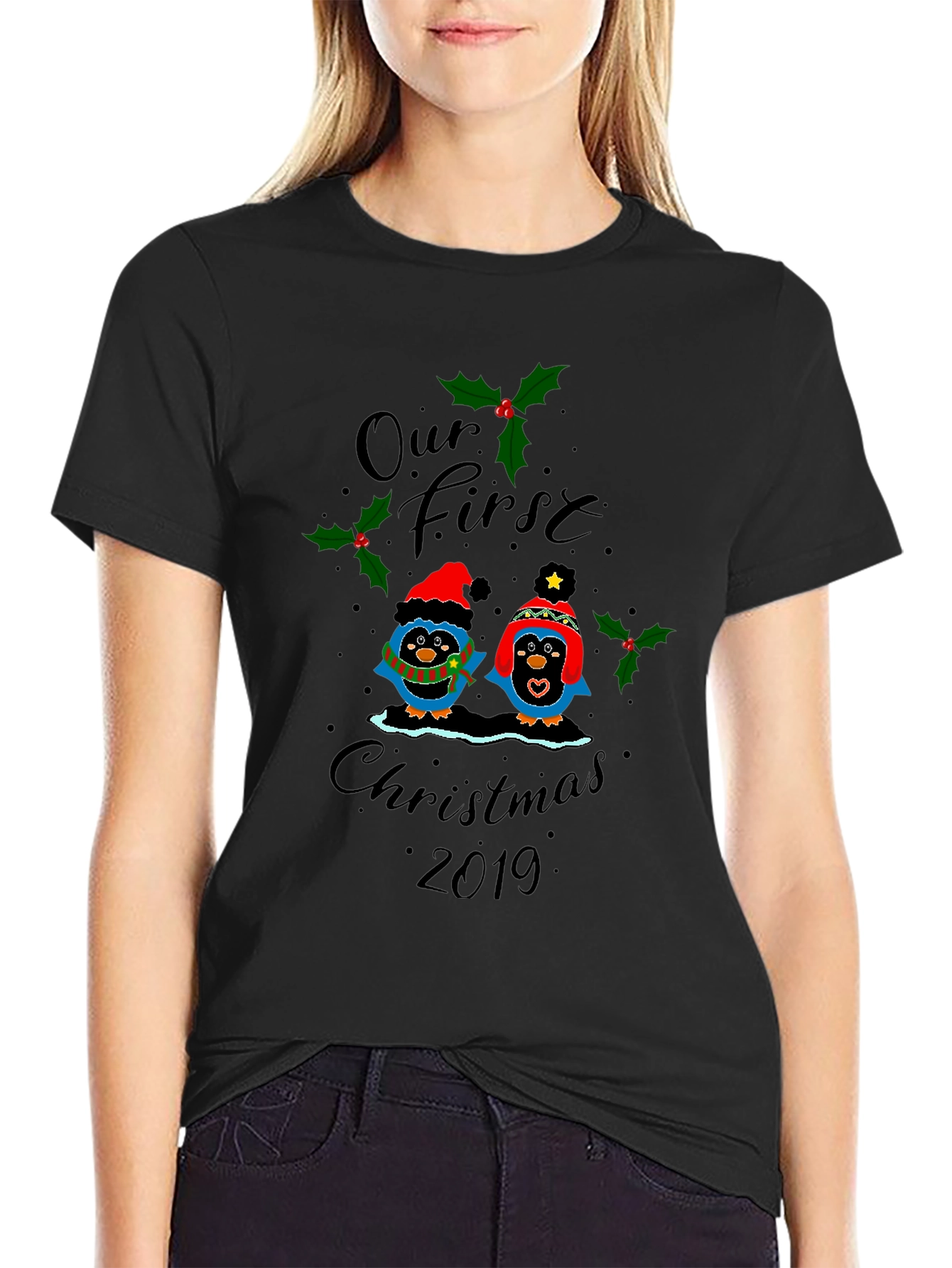 First Christmas Penguin Tee