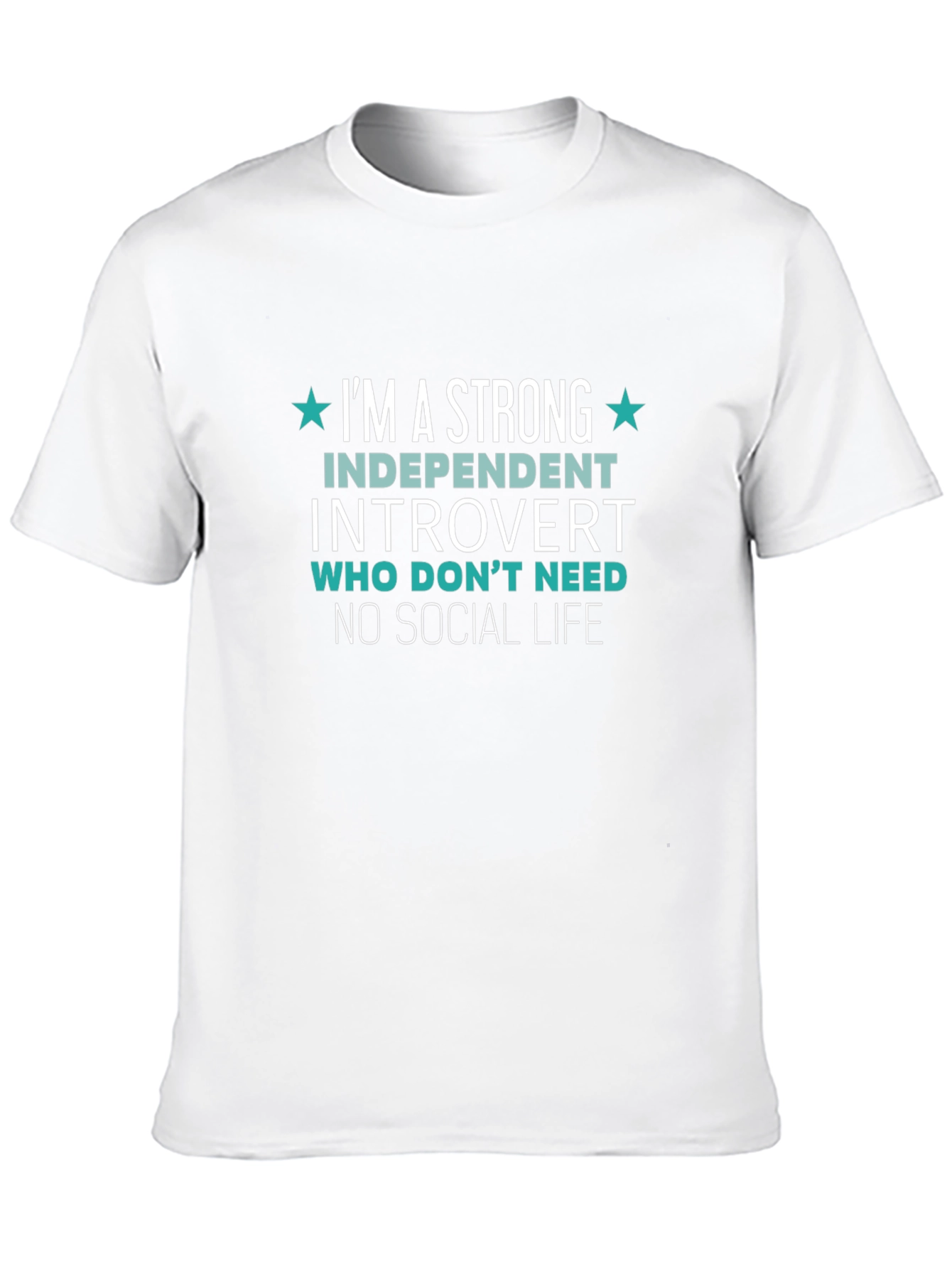 Introvert Statement Graphic T-Shirt