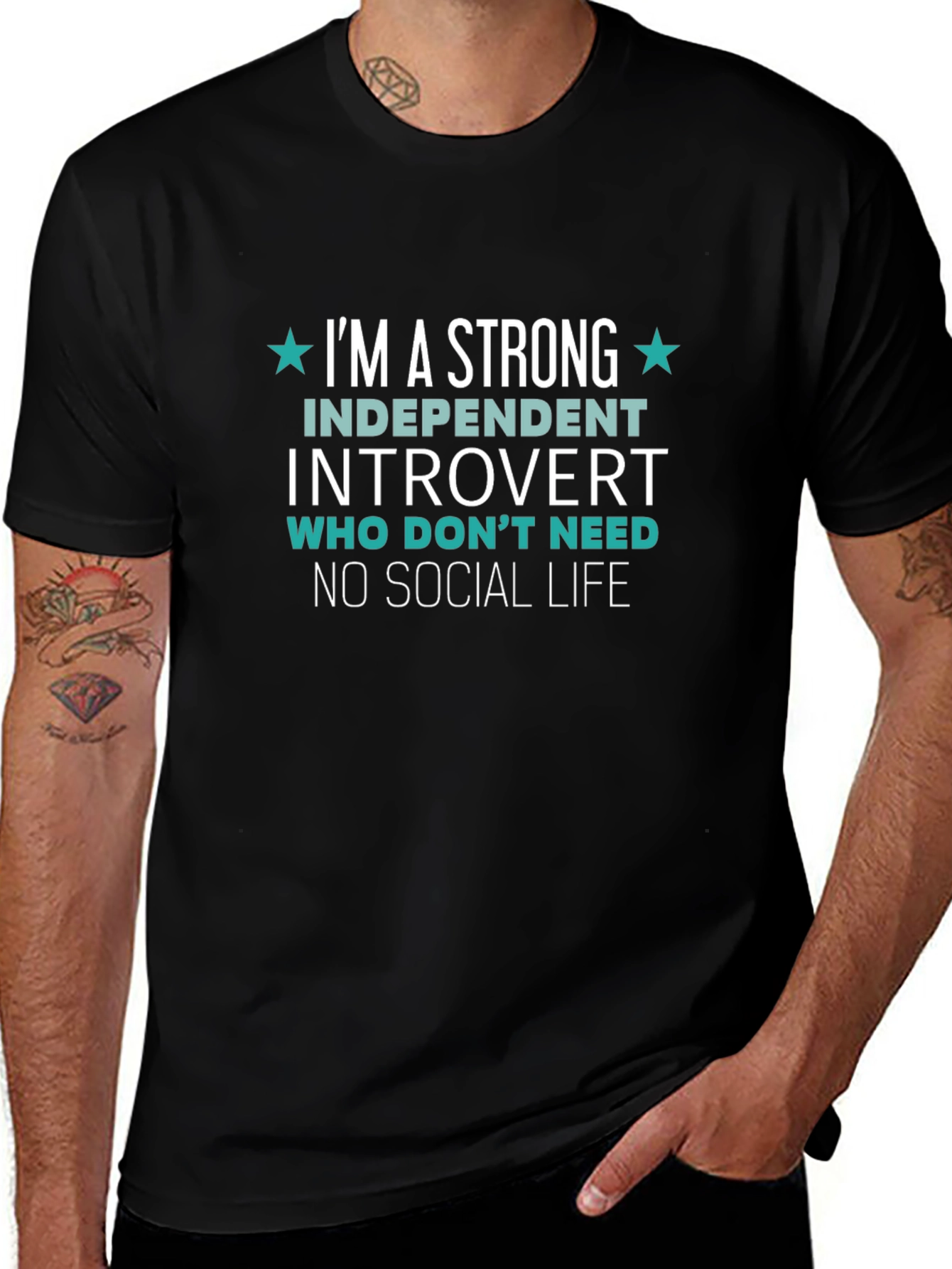 Introvert Statement Graphic T-Shirt
