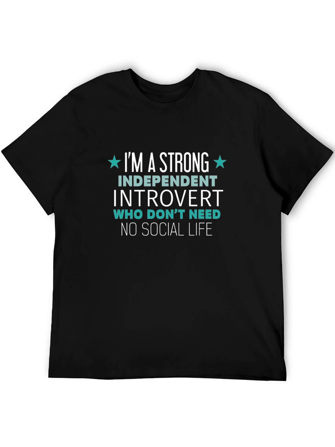 Introvert Statement Graphic T-Shirt